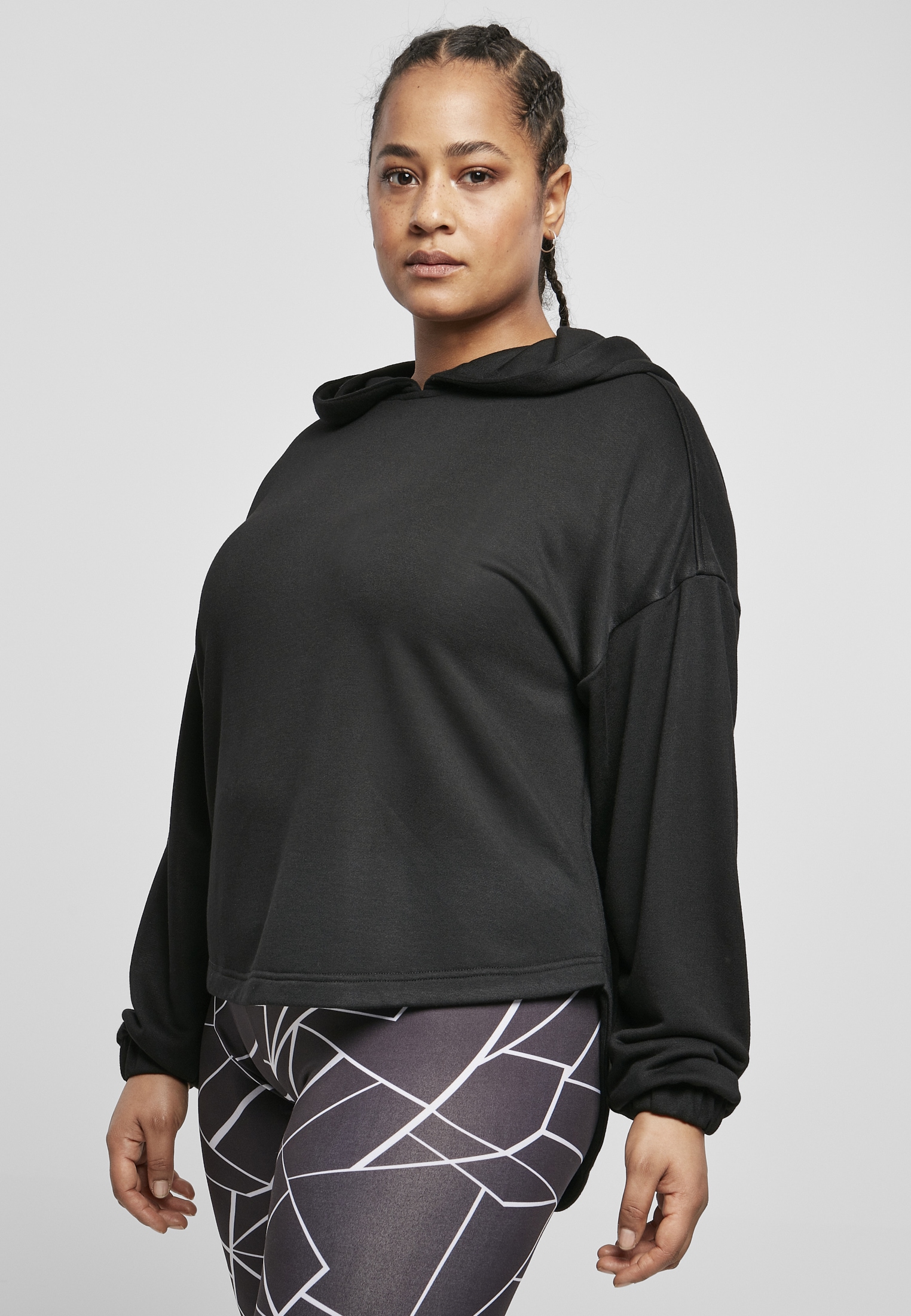 URBAN CLASSICS Kapuzenpullover "Urban Classics Damen Ladies Oversized Shaped Modal Terry Hoody" 1 Stk.
