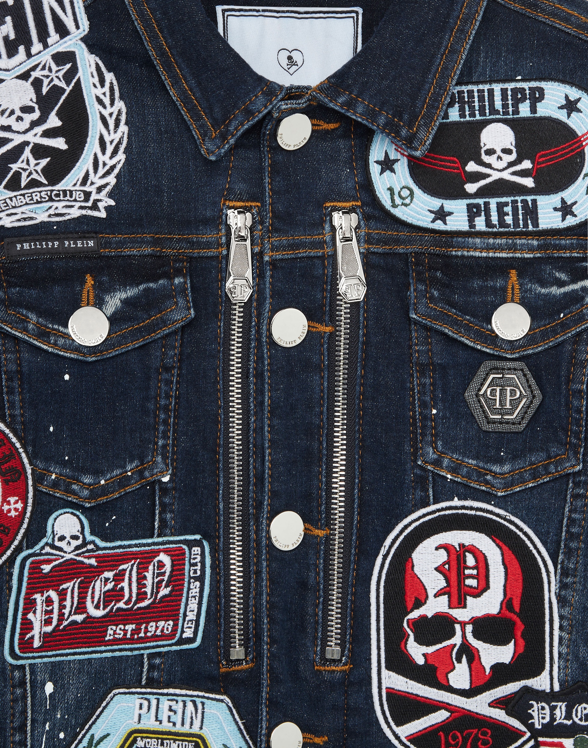 Thumbnail - PHILIPP PLEIN Jeansjacke "Denim-Jacke"