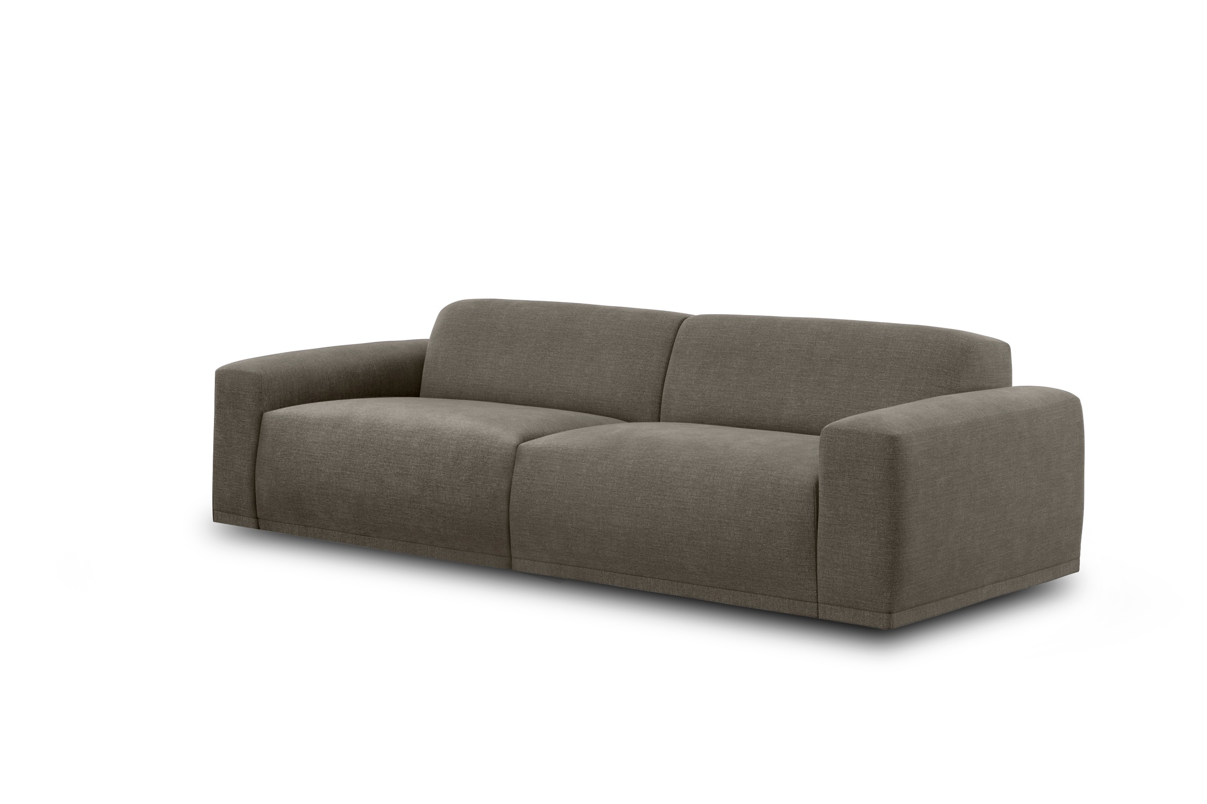 TRENDMANUFAKTUR Big-Sofa »Braga, mit hochwertigem Kaltschaum, Megasofa, in Cord erhältlich«, modernes Big-Sofa, Couch mit hohem Sitzkomfort, 254/72/107 cm (B/H/T)