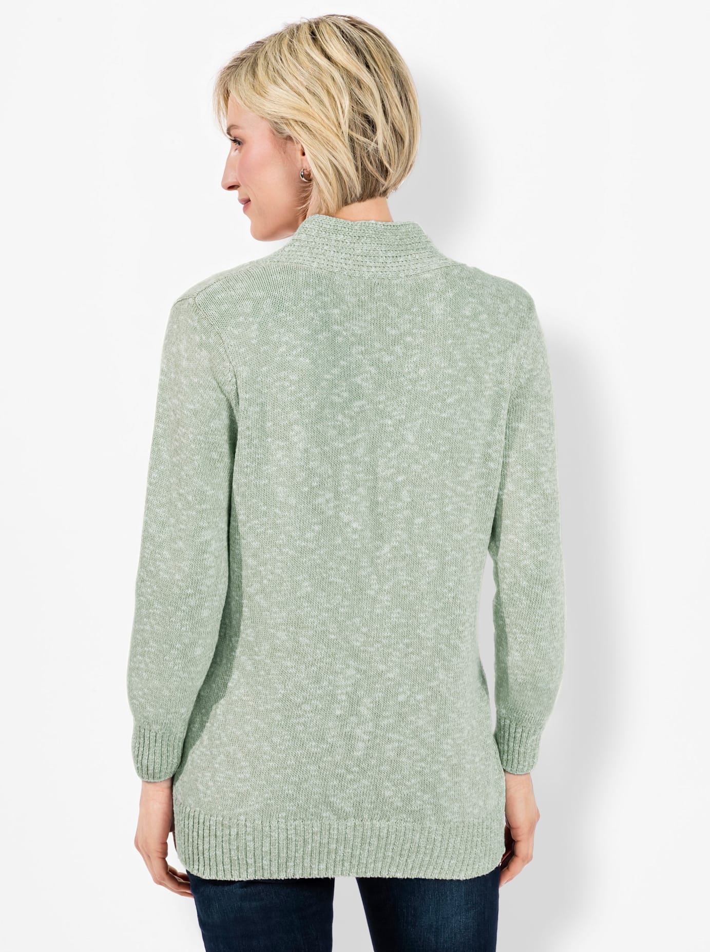 Thumbnail - Classic Basics V-Ausschnitt-Pullover "Pullover"