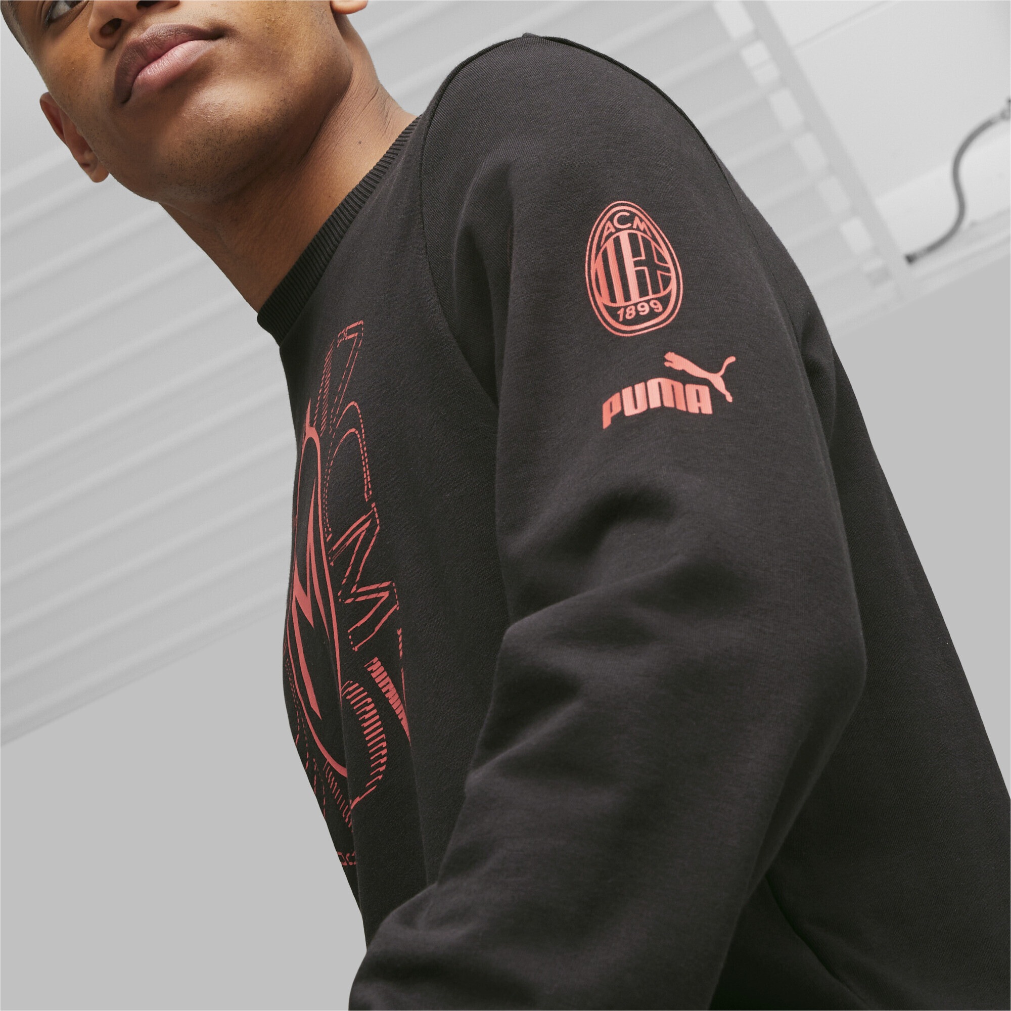 PUMA Sweatshirt »AC Milan FtblCore Sweatshirt Herren«