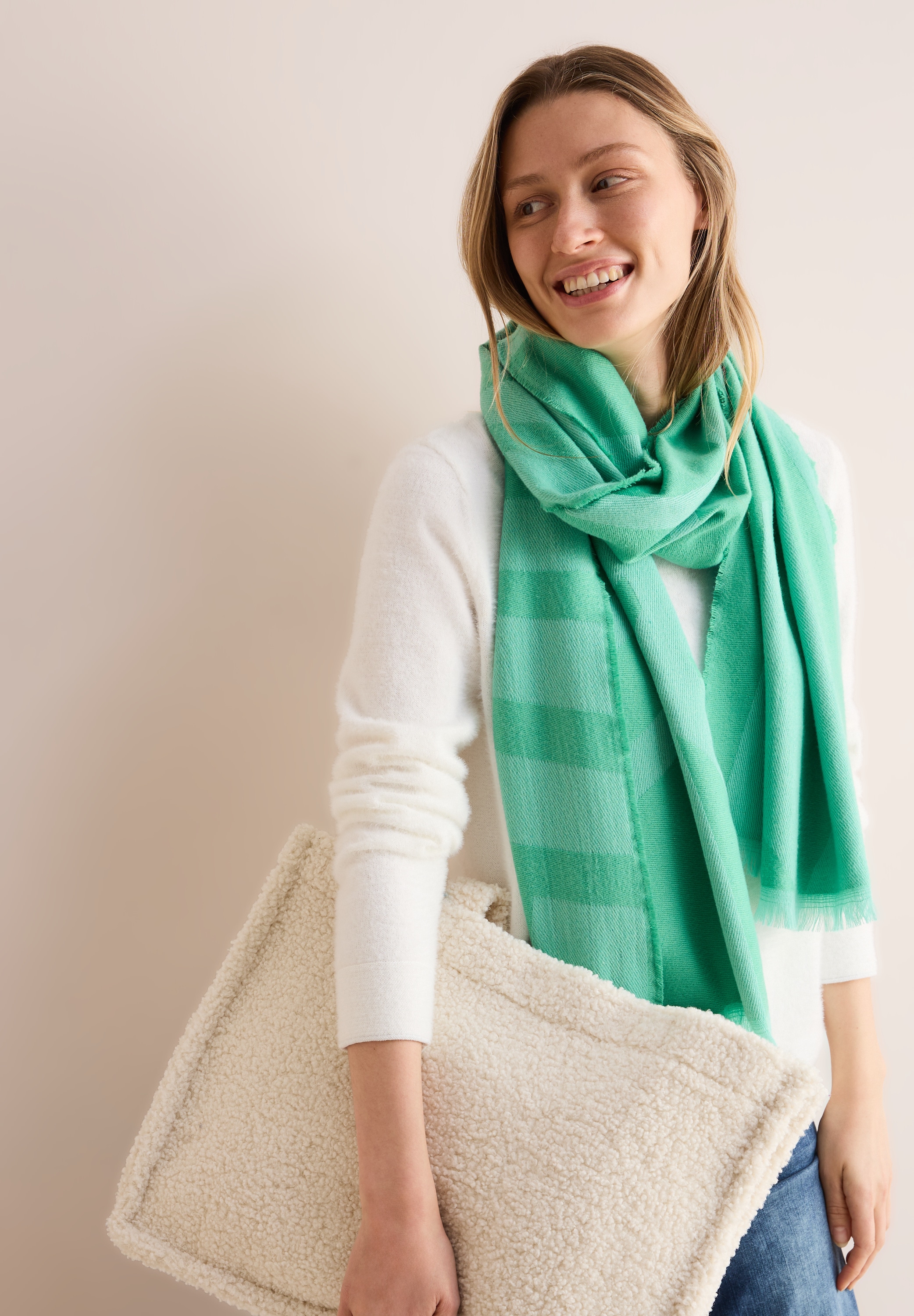 Cecil mit Fransen am Saum günstig online kaufen