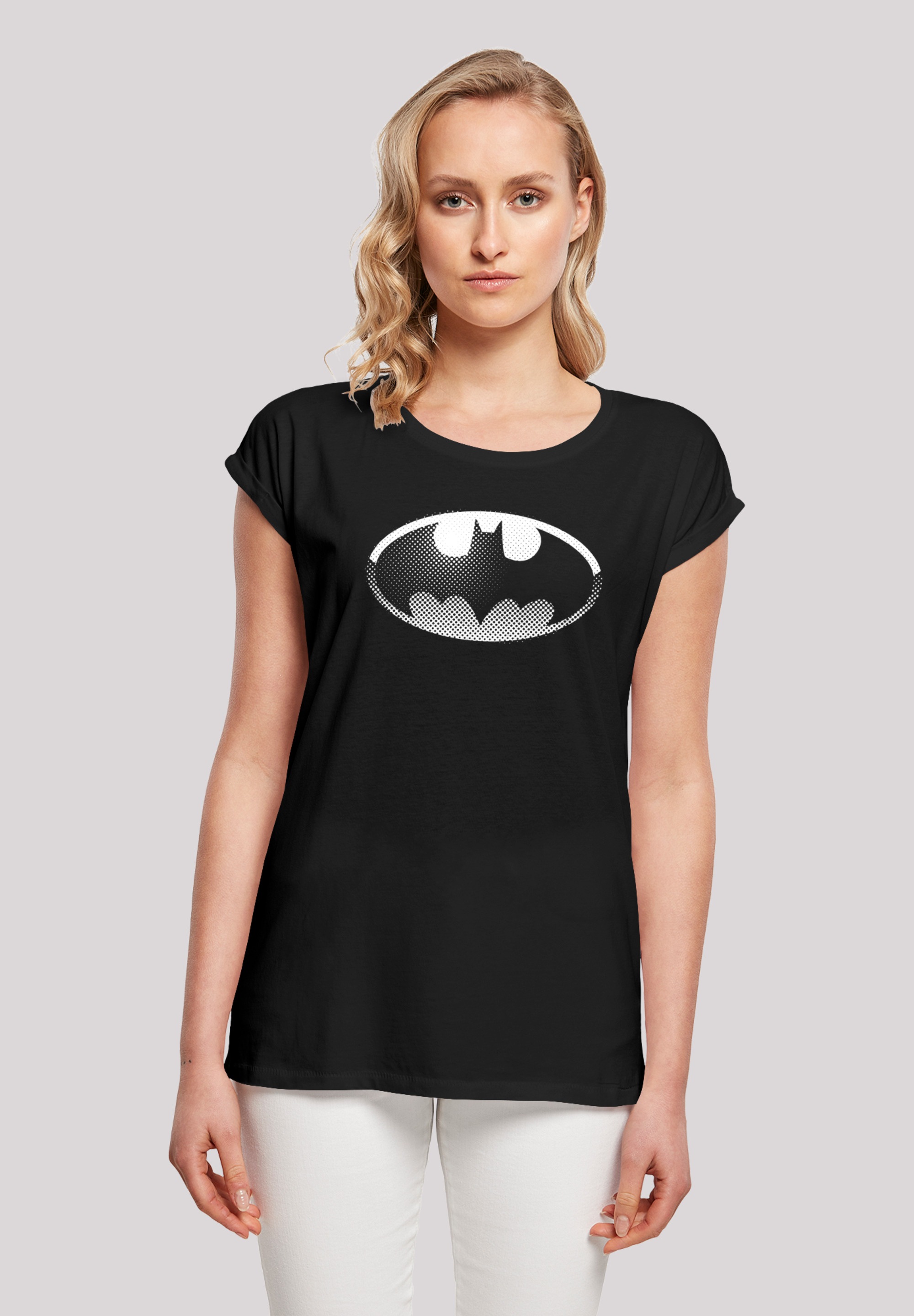 F4NT4STIC T-Shirt "DC Comics Batman Spot Logo", Print