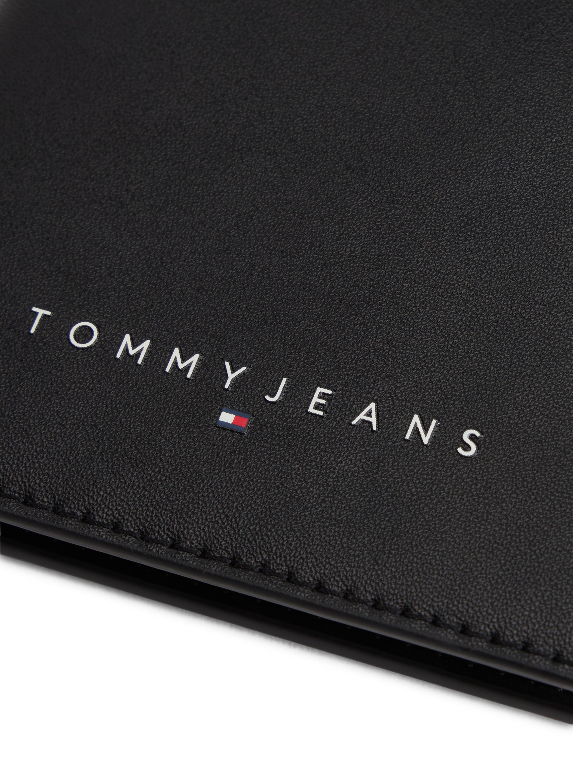 Tommy Jeans Geldbörse »TJM LINEAR CC & COIN«, Geldbeutel, Portemonnaie mit Logoschriftzug innen und außen