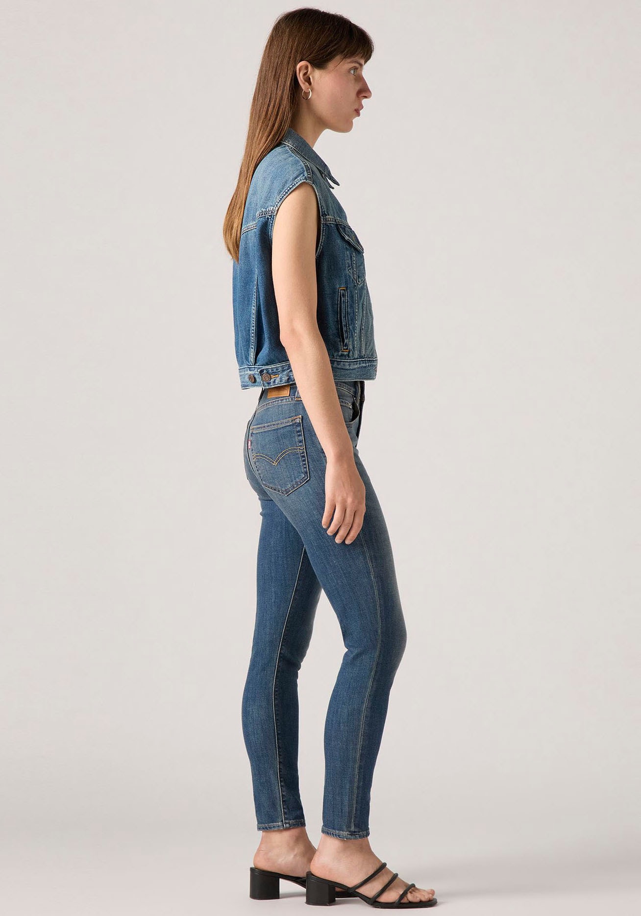 Levi's® Skinny-fit-Jeans »721 High rise skinny«, mit hohem Bund