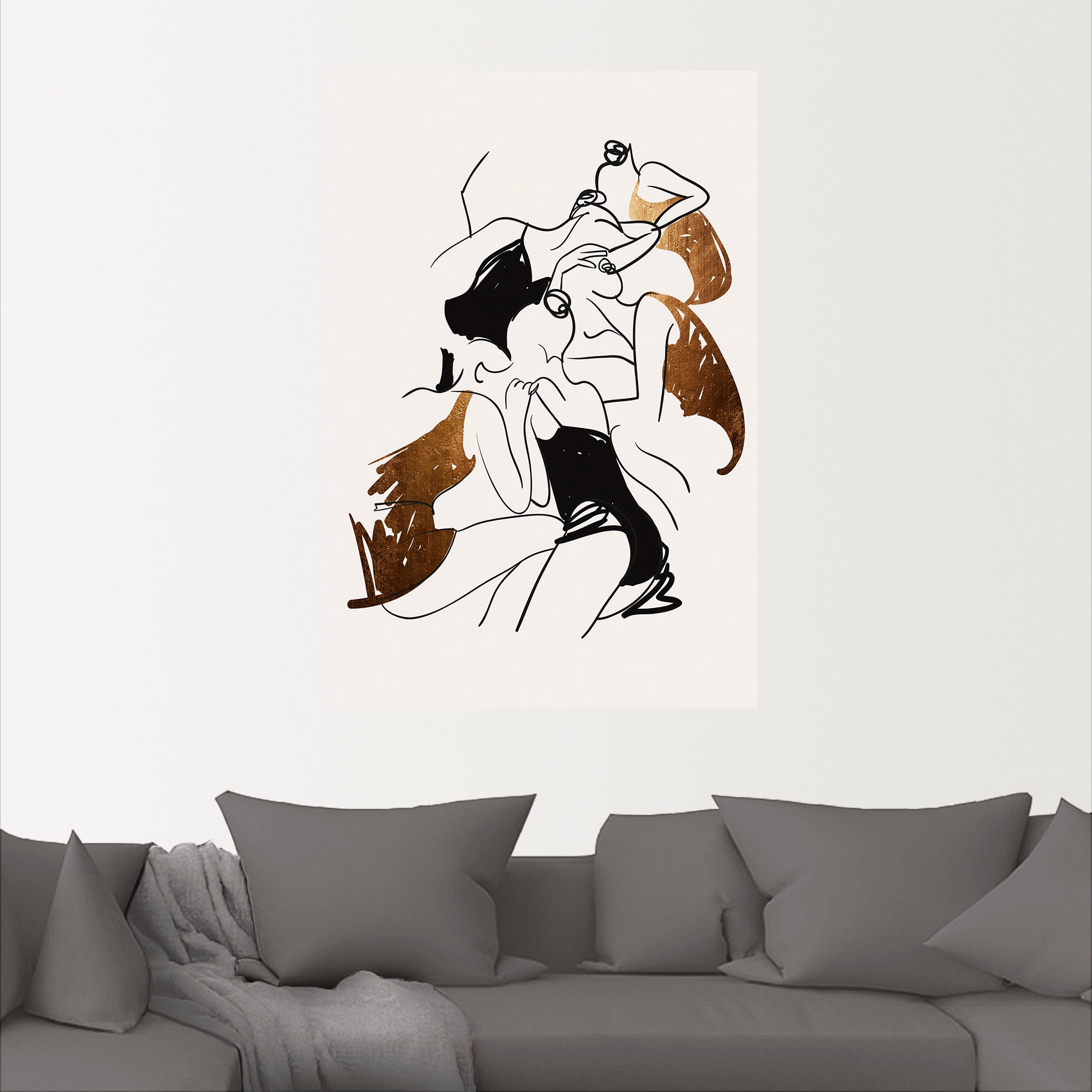 Artland Alu-Dibond-Druck »Ballerinas«, Bilder von Frauen, (1 St.), für Innen- und Außenbereich geeignet, Outdoorbild