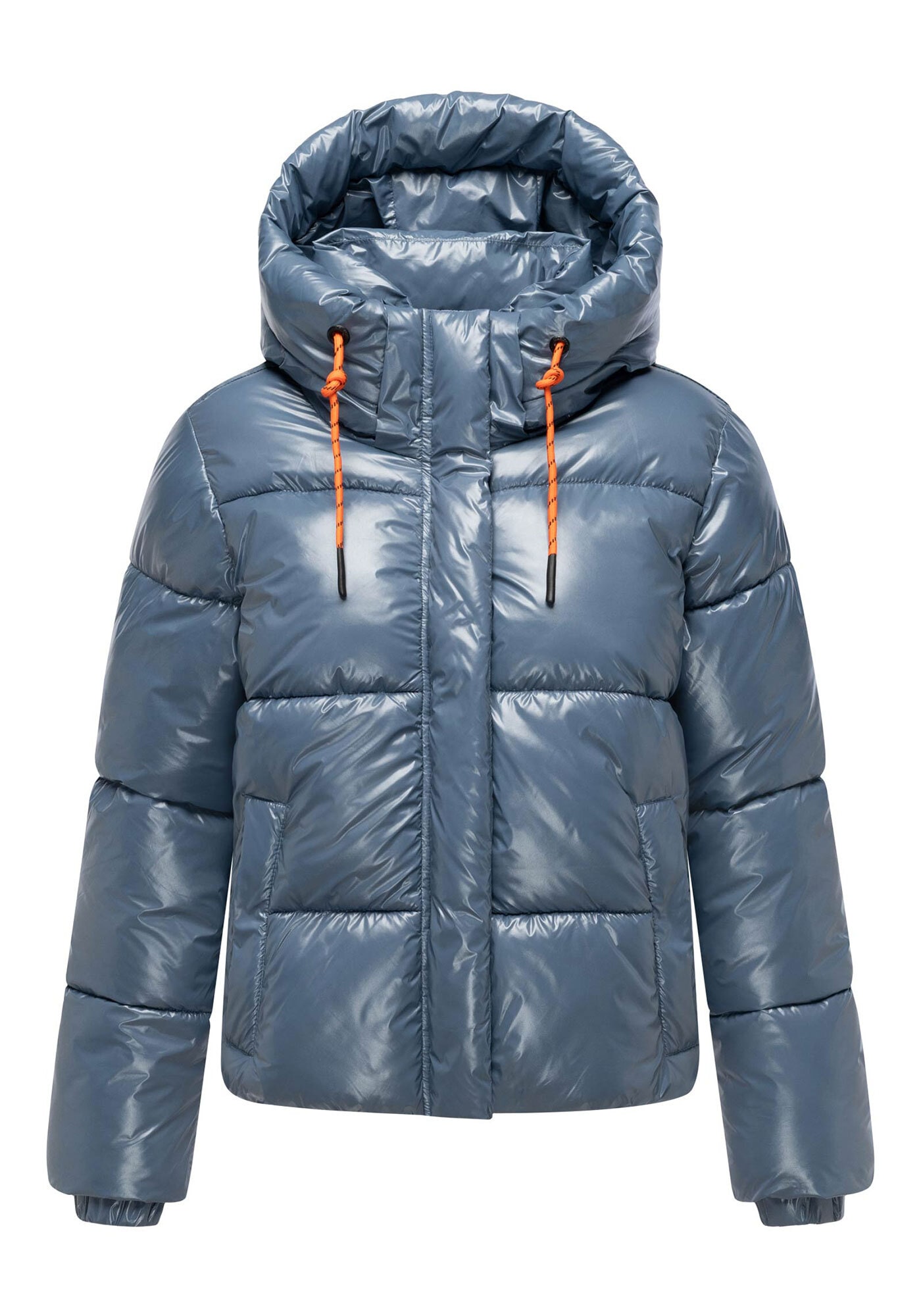 Marikoo Winterjacke »Skyraa«, Leicht glänzendes Obermaterial mit moderner Steppung