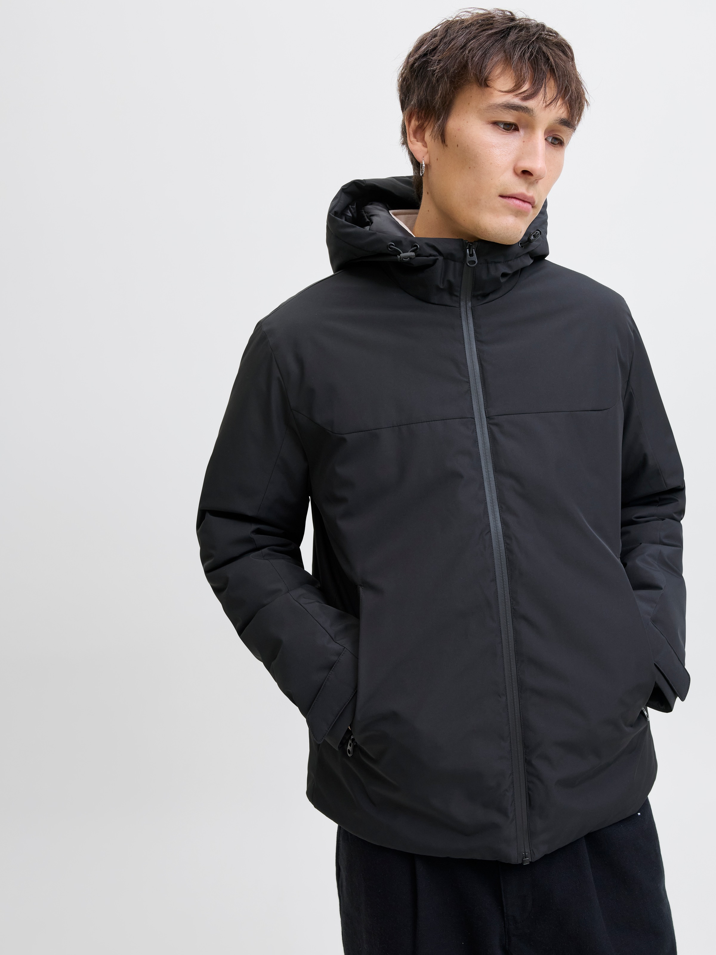 Jack & Jones Outdoorjacke "JJEBRANDON TRANSITIONAL JACKET NOOS", mit Kapuze günstig online kaufen