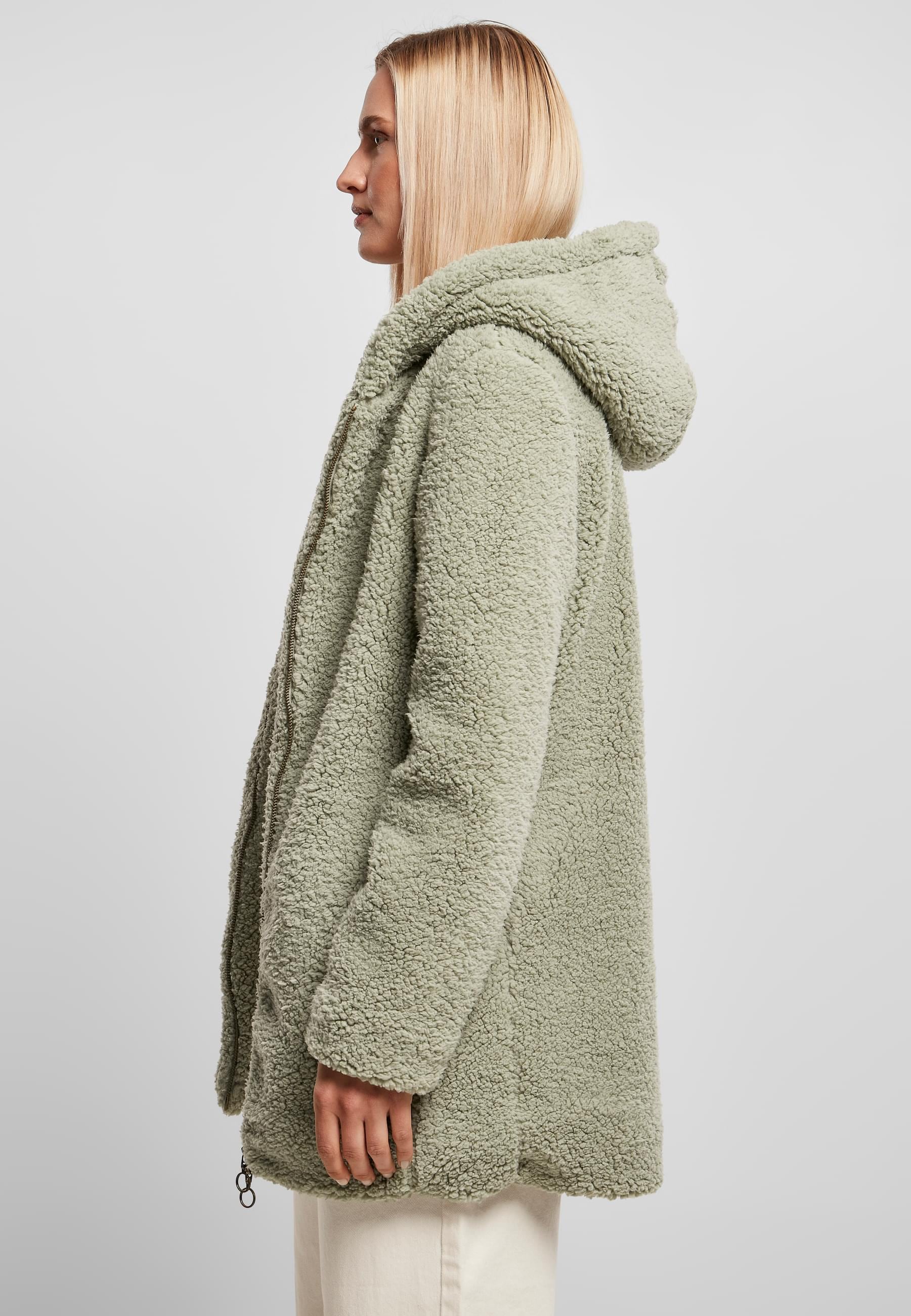 URBAN CLASSICS Allwetterjacke »Urban Classics Damen Ladies Sherpa Jacket«, (1 St.), mit Kapuze