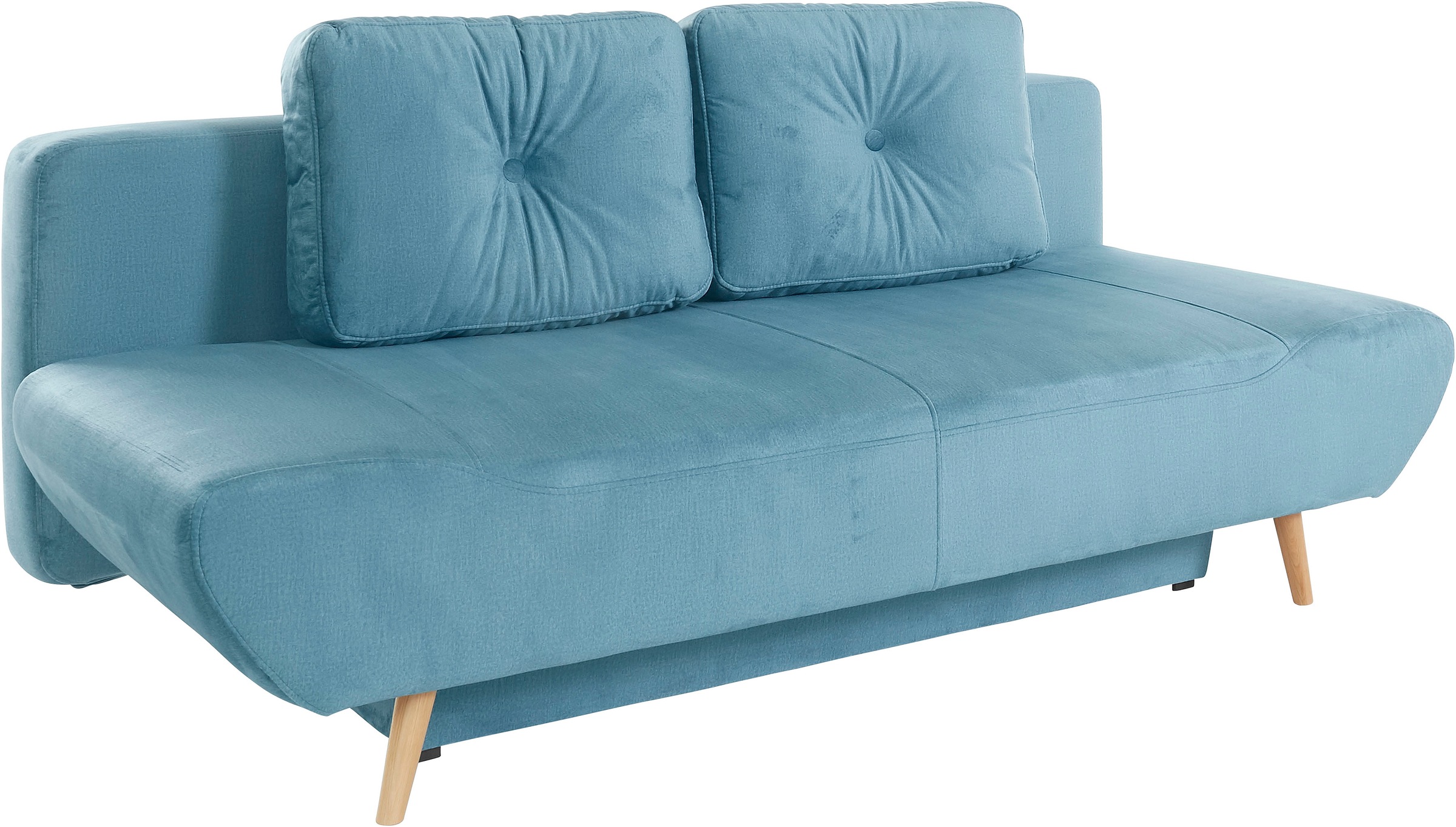 andas Schlafsofa »Segmon«, einfach in ein bequemes Bett umwandeln, inklusive Bettkasten