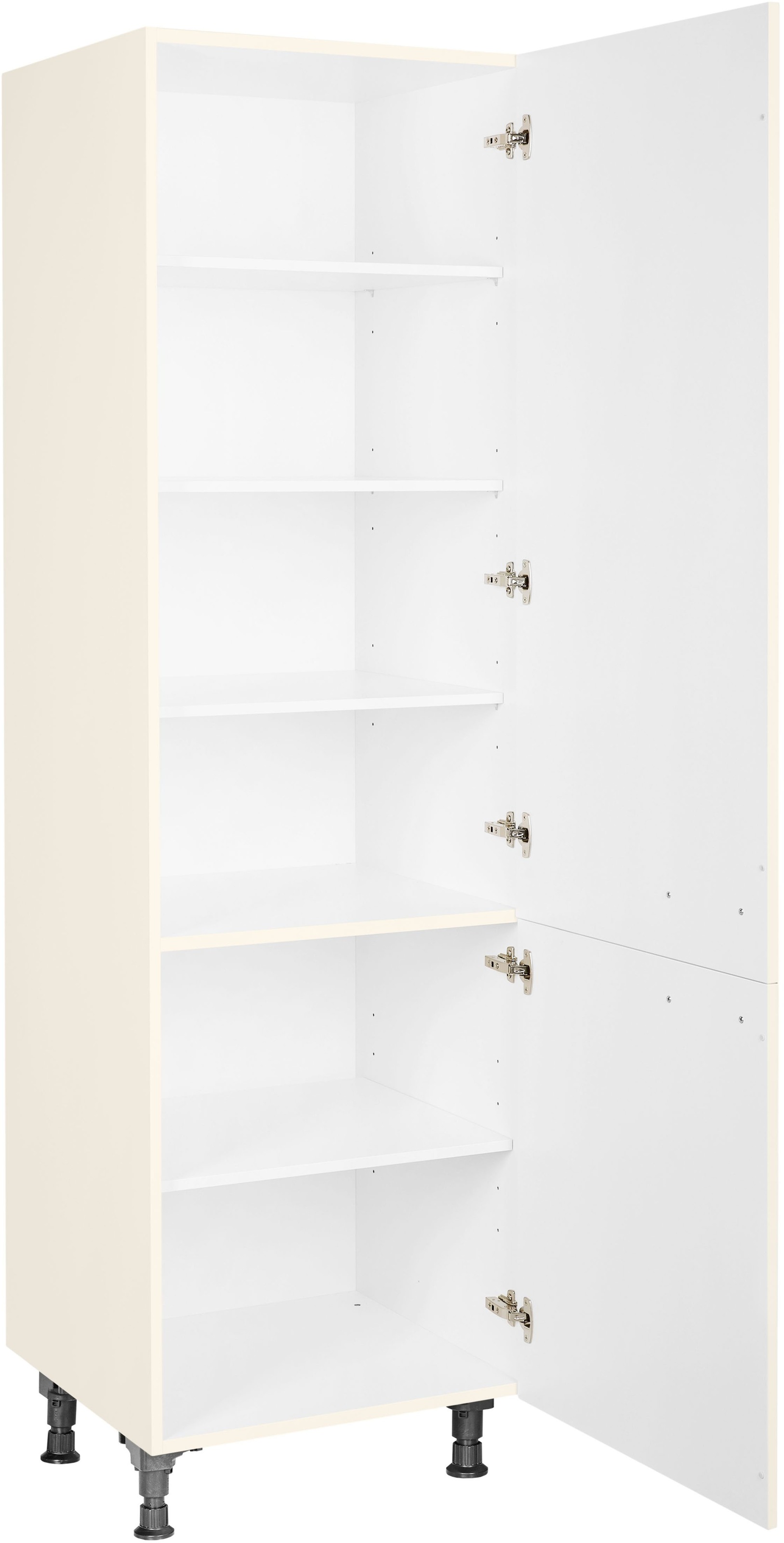 nobilia® Hochschrank »"Touch", Ausrichtung wählbar, mit zwei Türen, vormontiert,«, Breite/Höhe: 60/216,6 cm