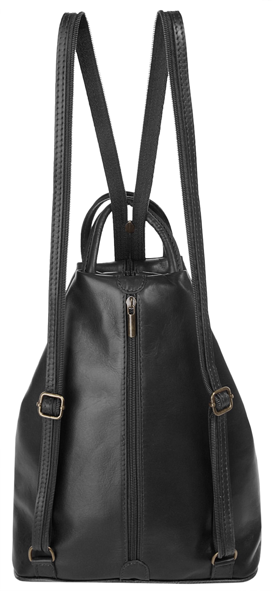 Samantha Look Cityrucksack, echt Leder, Made in Italy