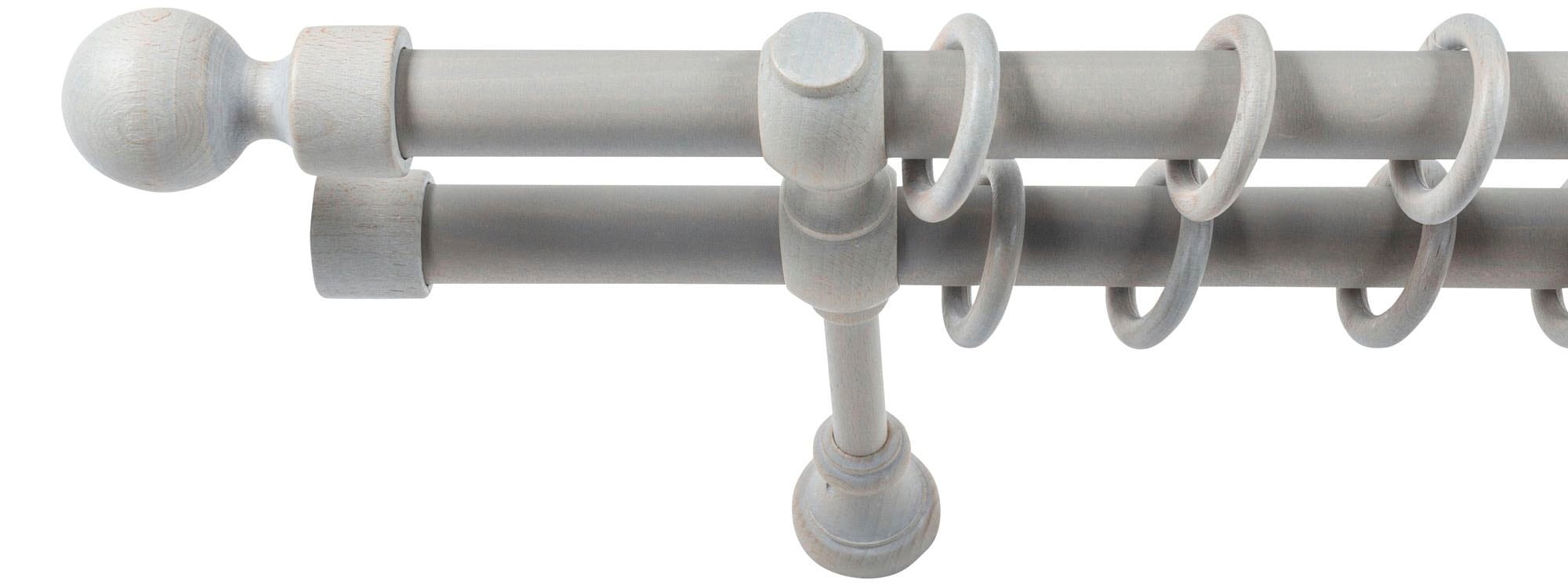 SN DECO GROUP Gardinenstange »Giro«, 2 läufig-läufig, Fixmaß