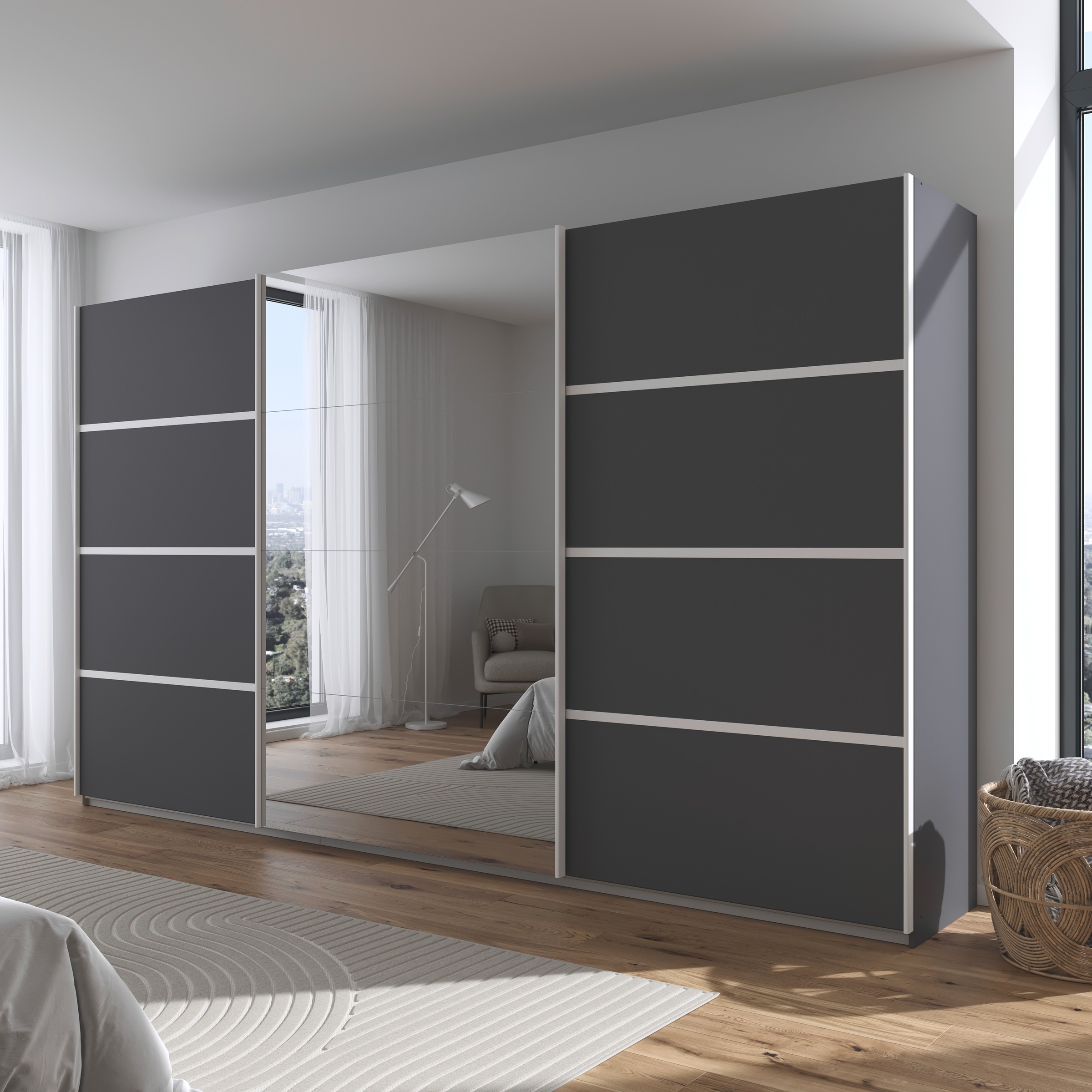 rauch Kleiderschrank "Schwebetürenschrank Garderobe Schrank TOP ANGEBOT Avo günstig online kaufen