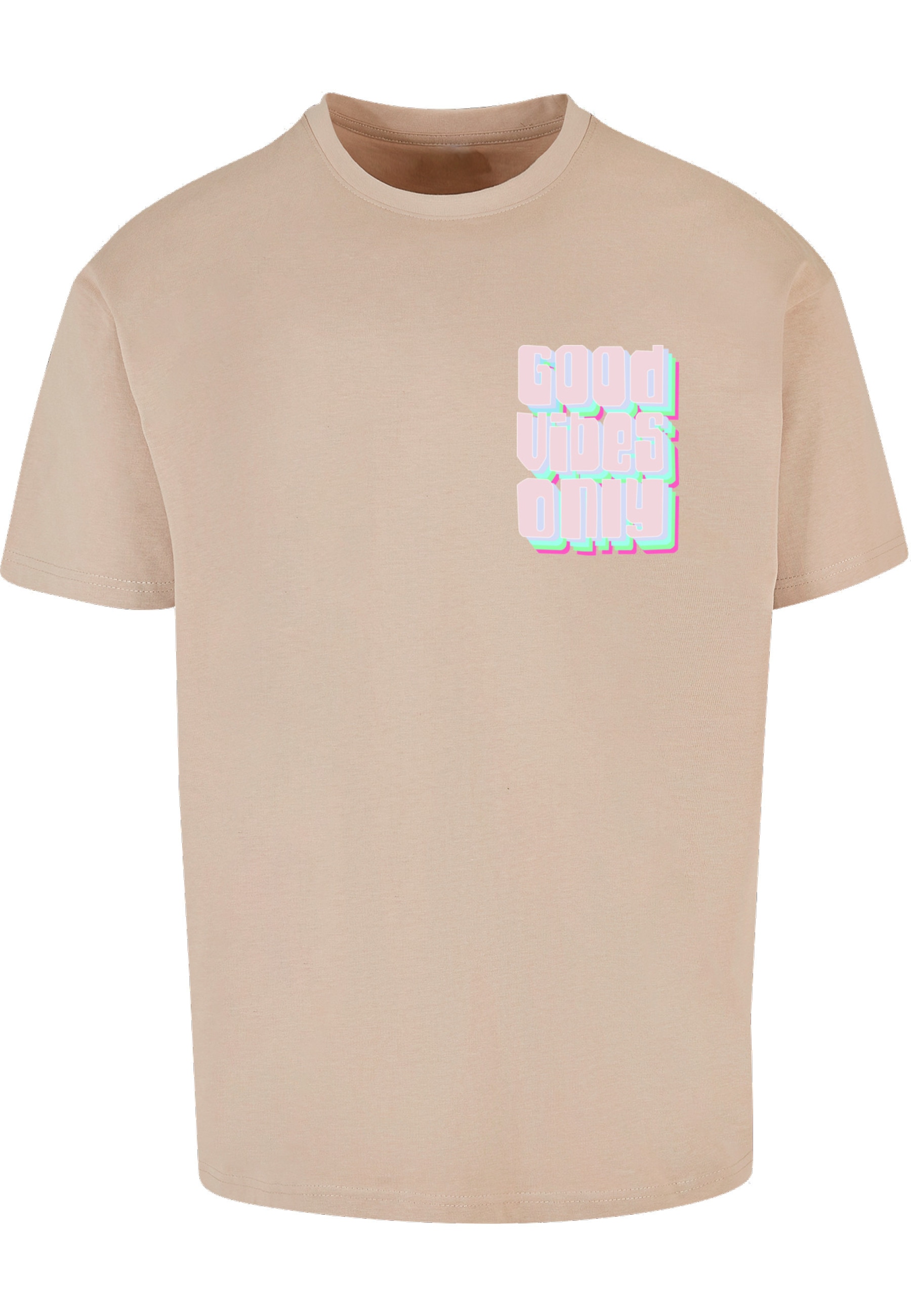 2Y Studios T-Shirt "2Y Studios Herren Good Vibes Only Oversize Tee 2" 1 Stk.