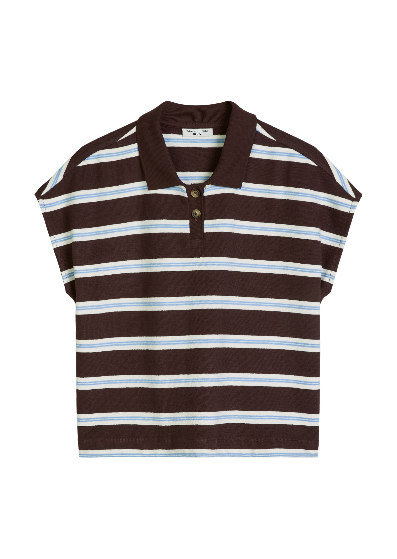 Marc O'Polo DENIM Poloshirt »aus schwerem Single Jersey«