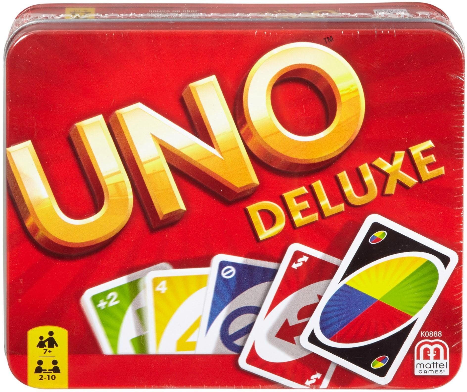 Mattel games Spiel »UNO Deluxe in Metalldose«