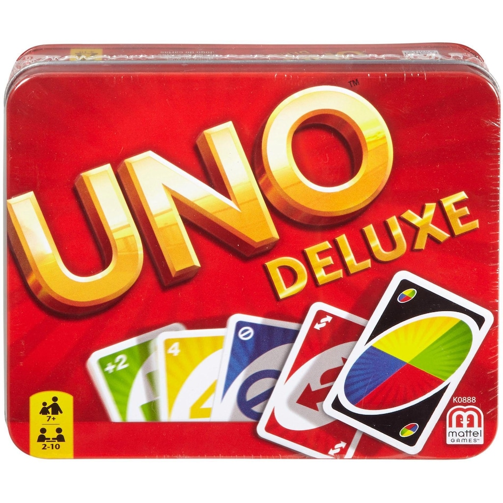 Mattel games Spiel »UNO Deluxe in Metalldose«