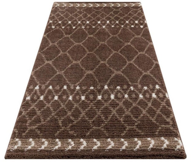 Carpet City Teppich »April 2312«, rechteckig, 10 mm Höhe, Läufer, weich durch Microfaser, Boho Ethno Look, Wohnzimmer