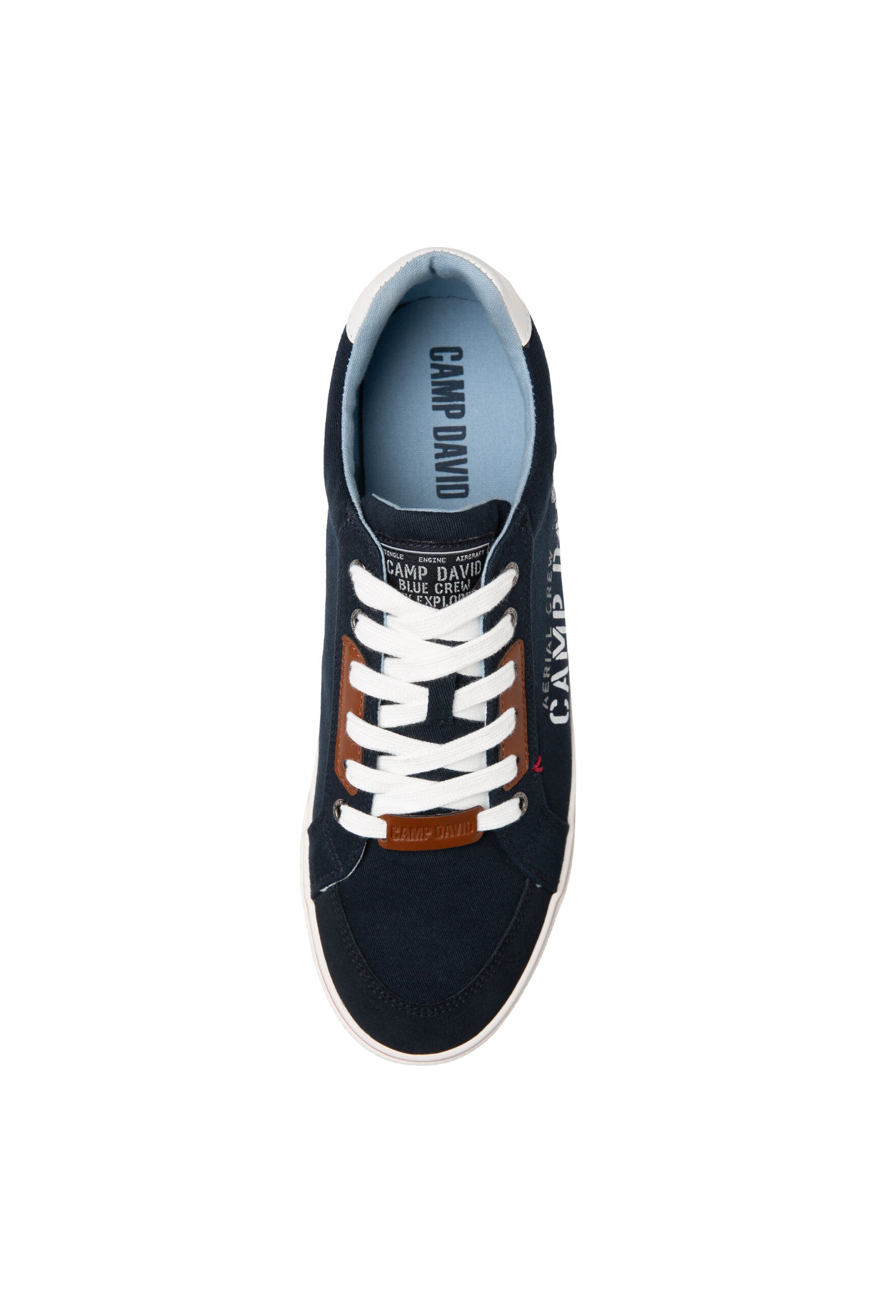CAMP DAVID Sneaker, mit Label-Print