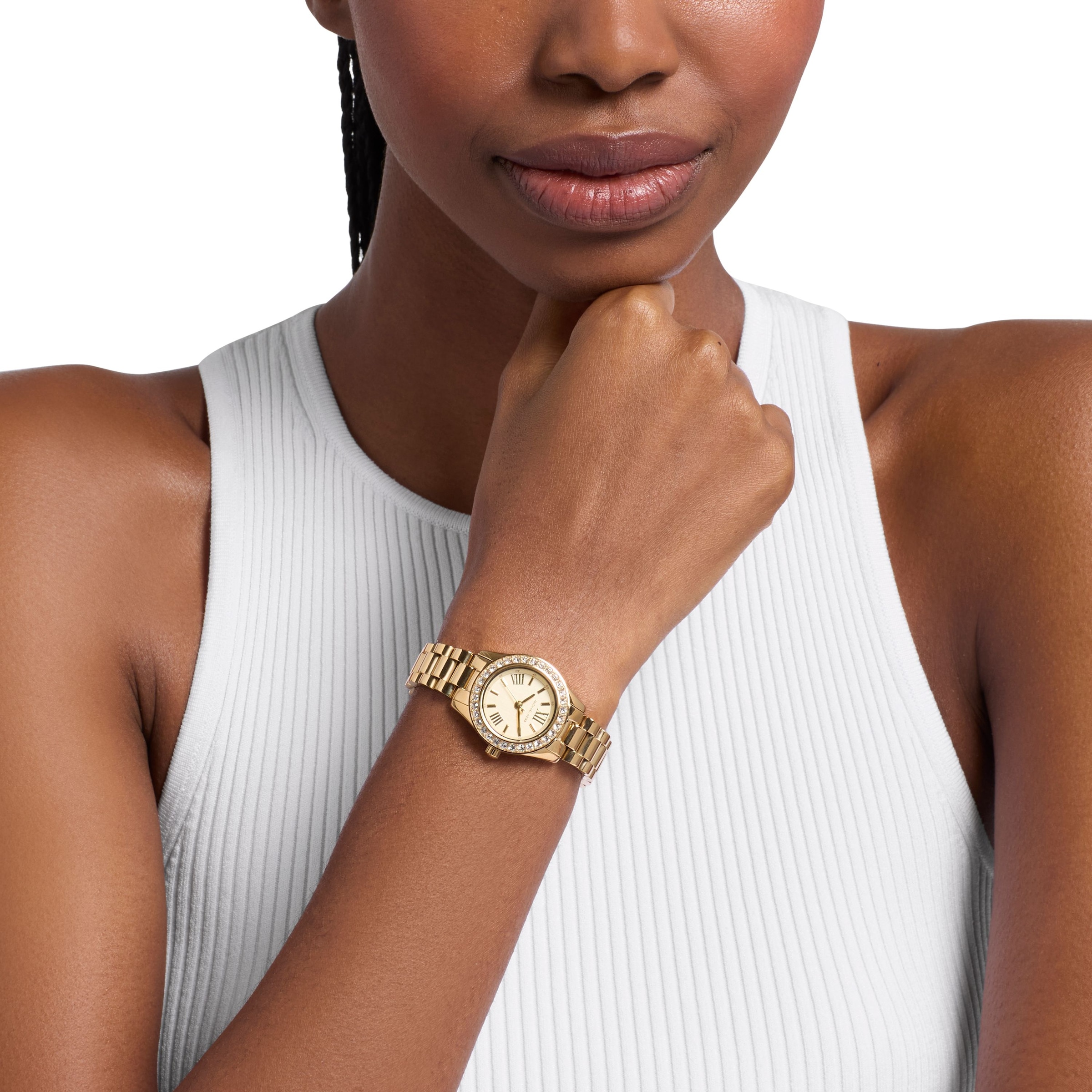 MICHAEL KORS Quarzuhr »Lexington« Armbanduhr, Edelstahlarmband, Ideal auch als Geschenk, analog