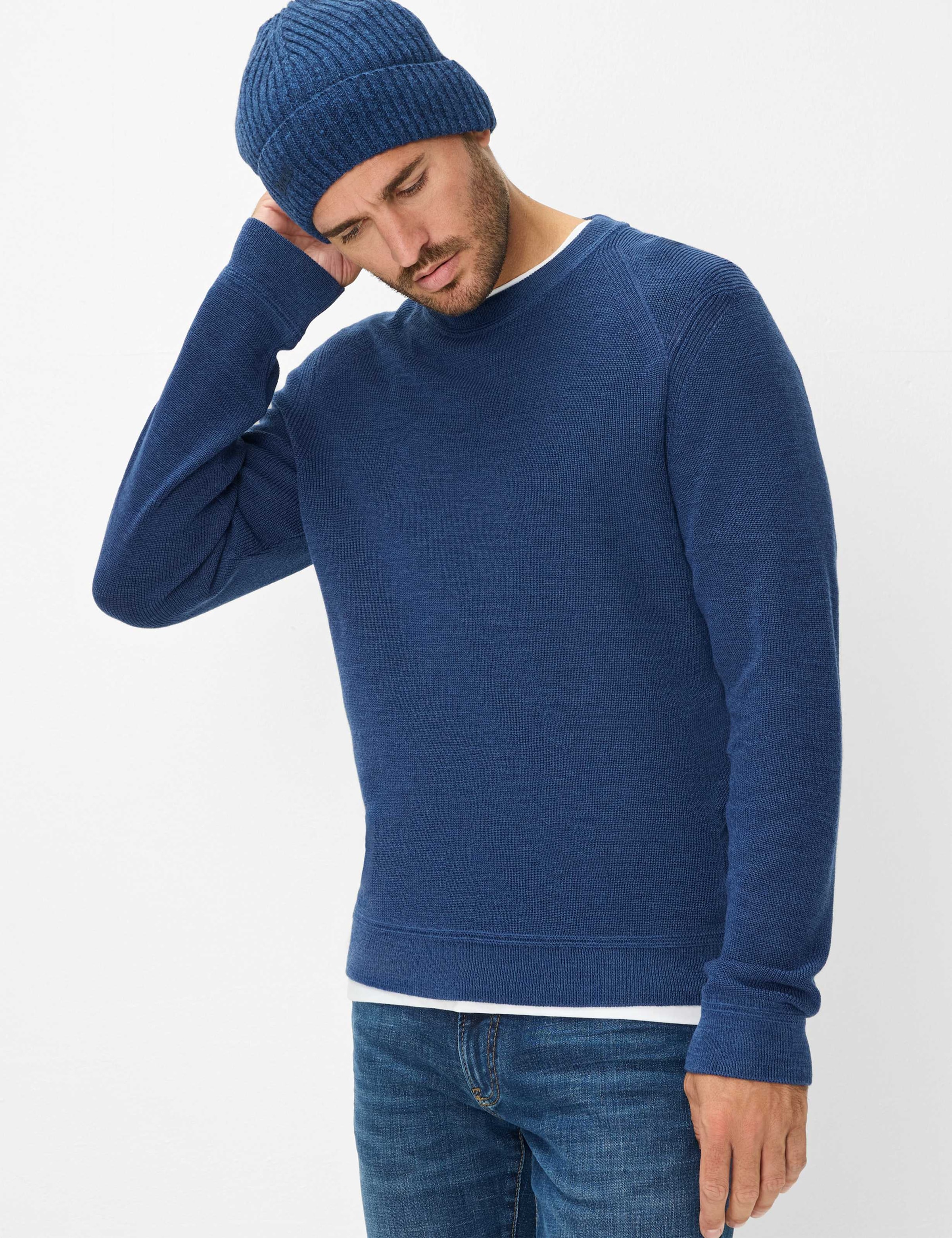 Brax Rundhalspullover "Style ROY" günstig online kaufen