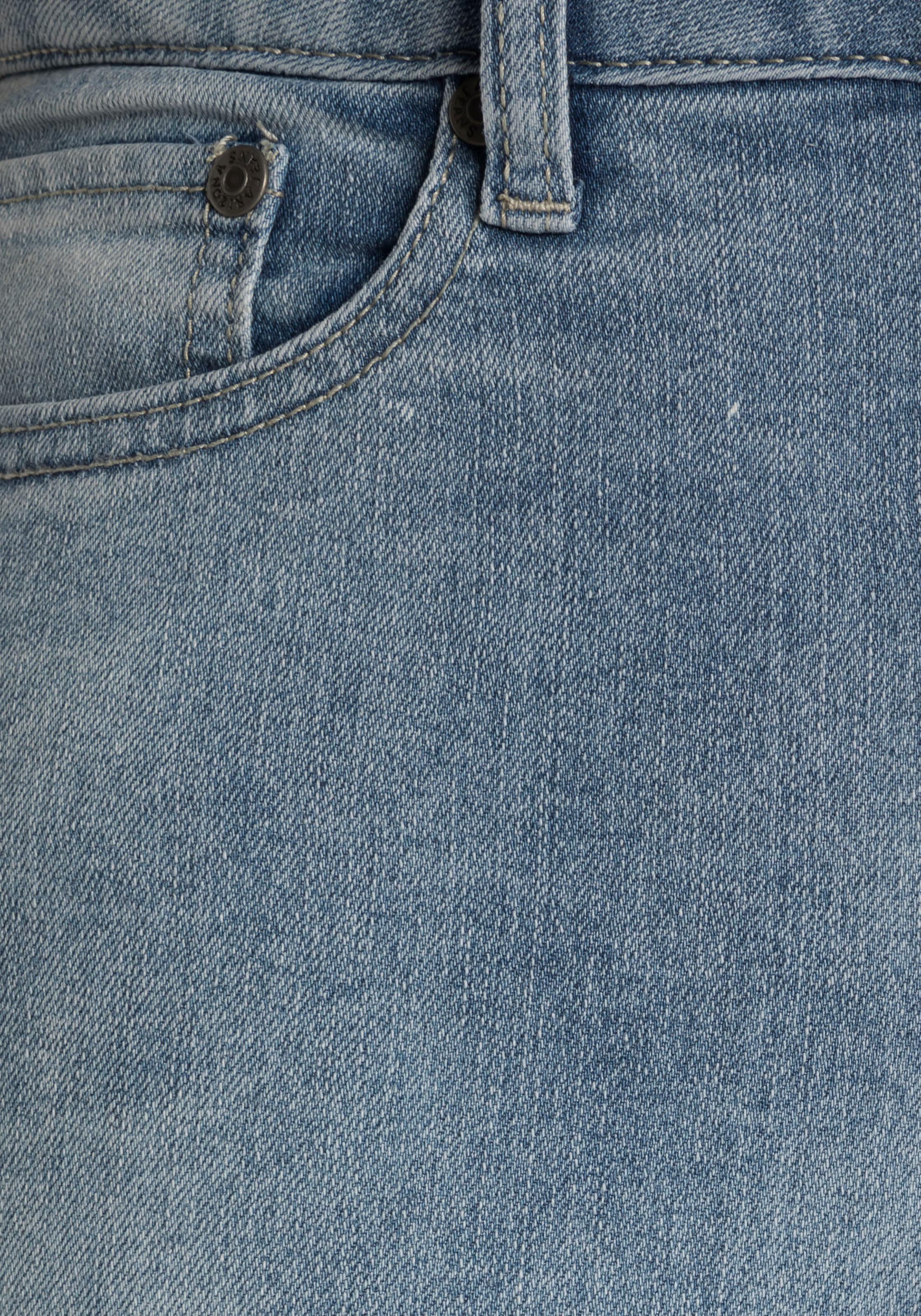 Arizona 7/8-Jeans »Shaping«, eng anliegend, Röhrenjeans, Used-Waschung, High-Waist, 7/8-Länge