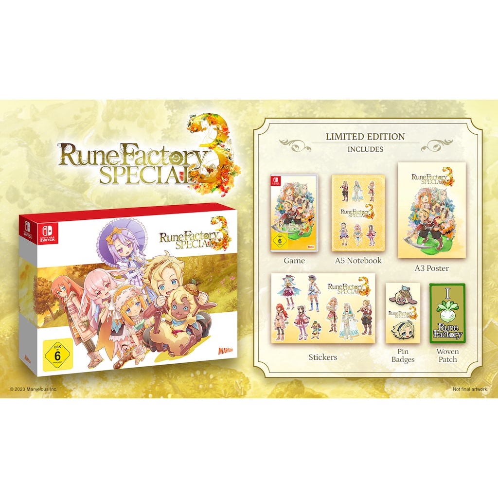 Marvelous Games Spielesoftware »Rune Factory 3 Special Limited Edition«, Nintendo Switch