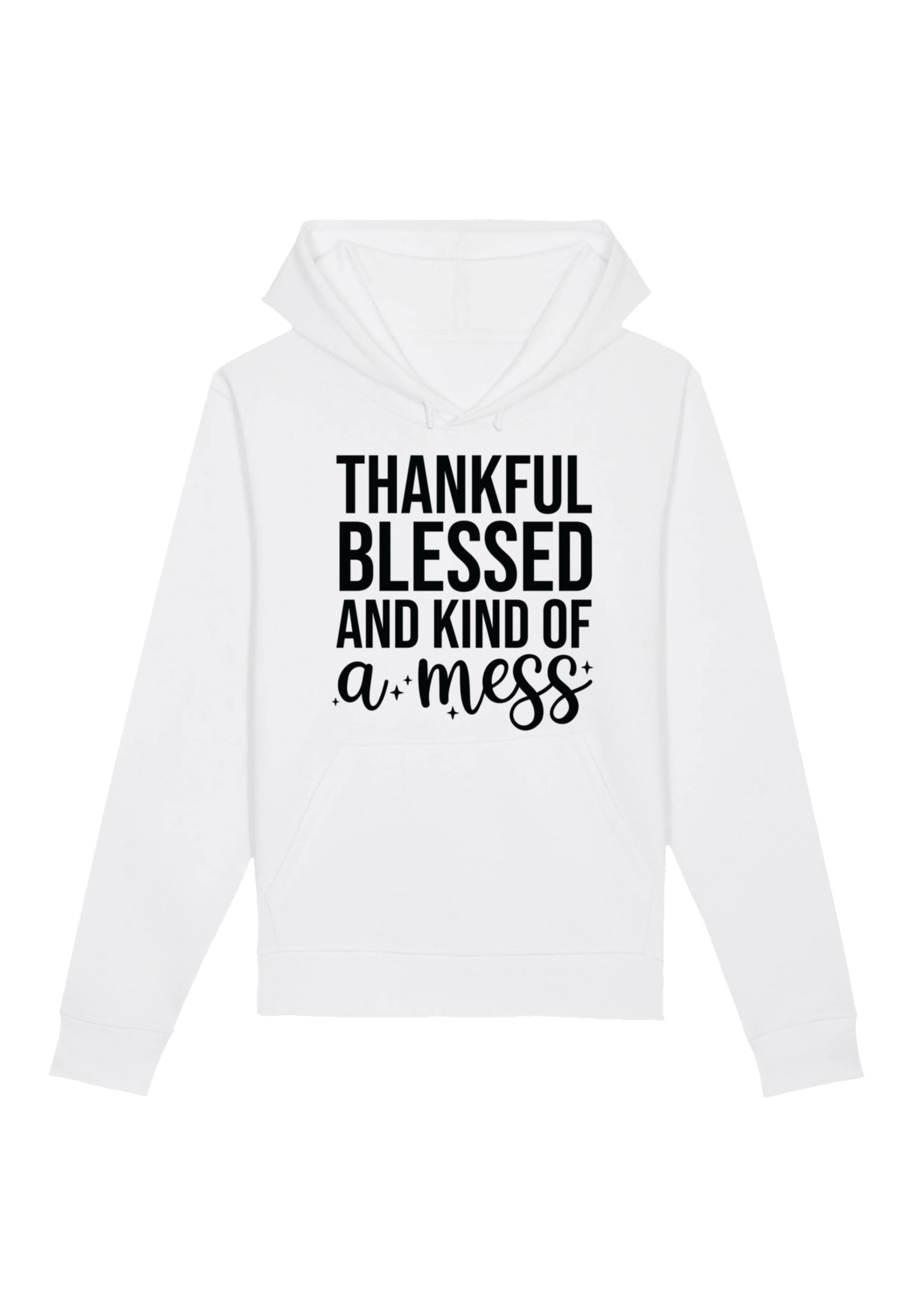 F4NT4STIC Kapuzenpullover "thankful blessed and kind of a mess", Premium Qu günstig online kaufen