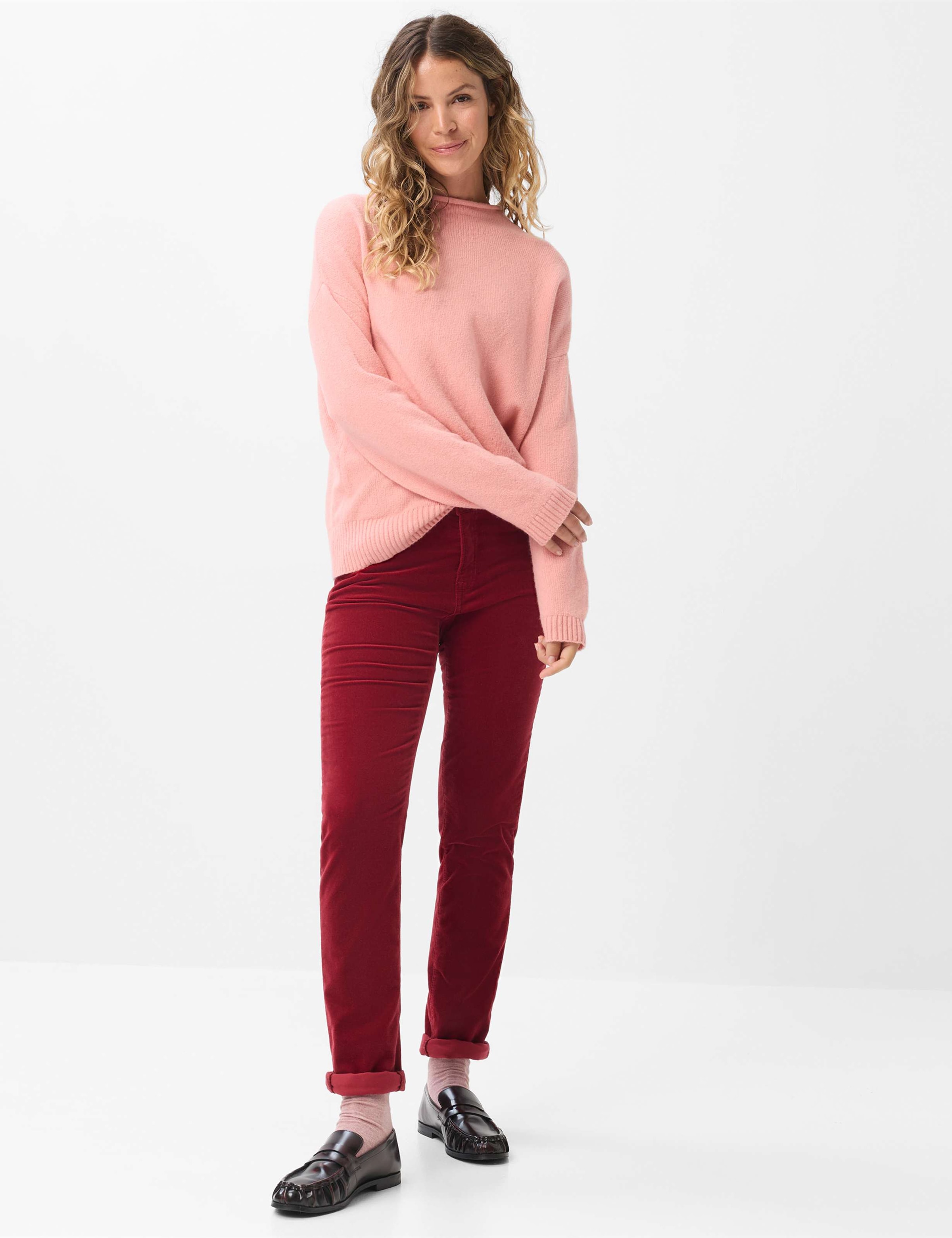 Brax 5-Pocket-Hose »Style MARY«  Samt: Five-Pocket Hose im Regular Fit