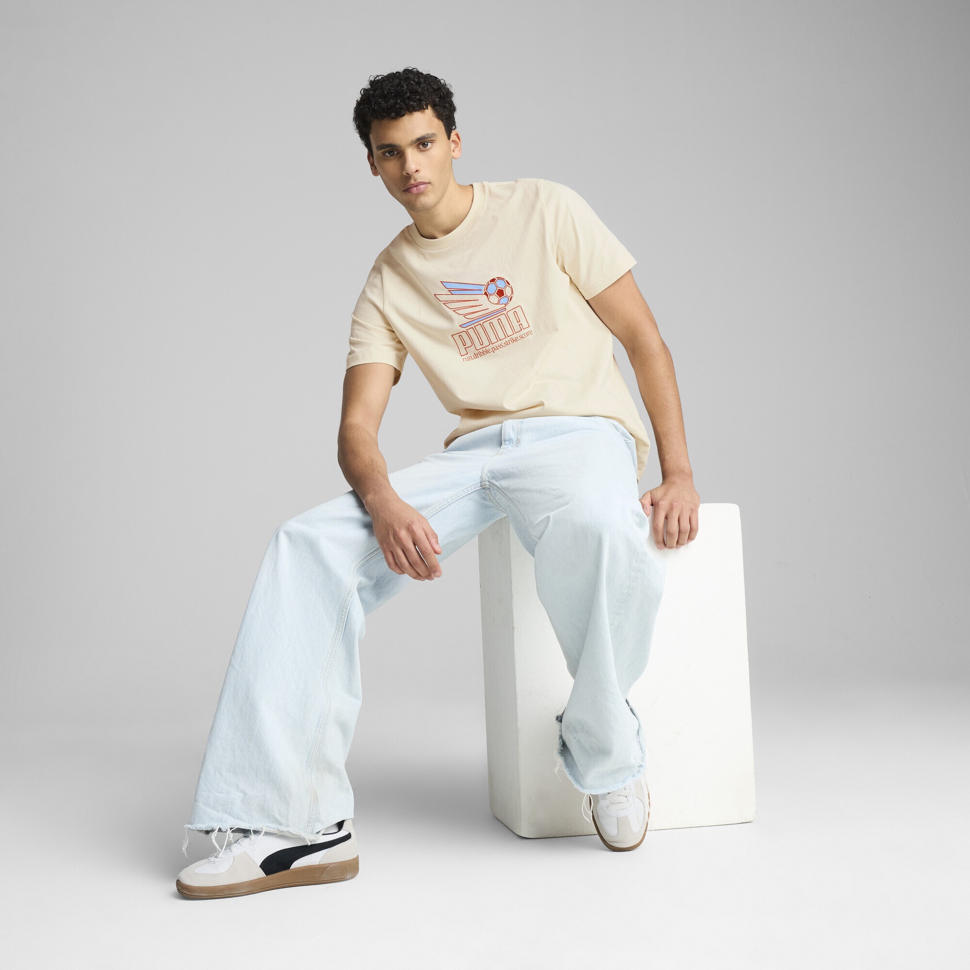 PUMA T-Shirt »GRAPHICS PUMA Terrace Play T-Shirt Herren«