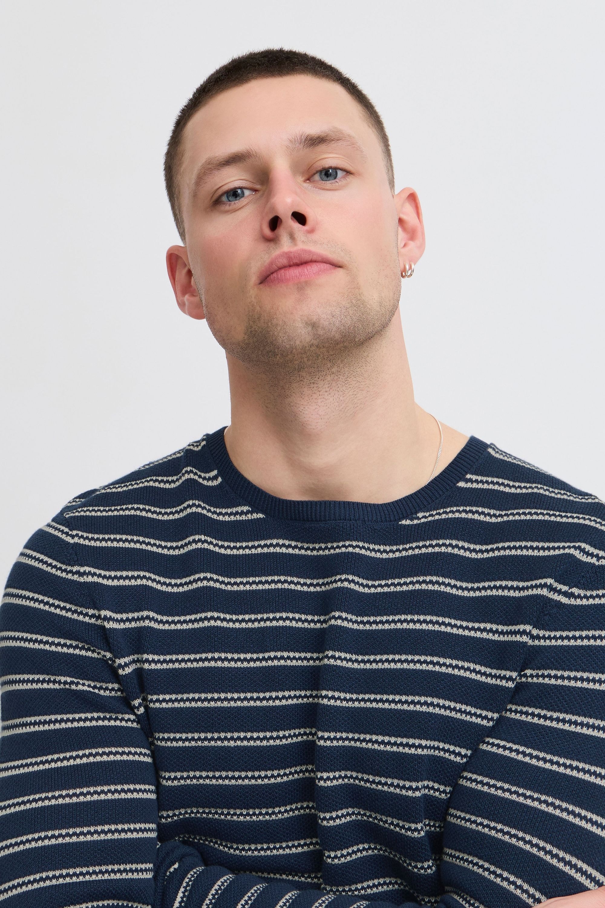 Blend Strickfleece-Pullover »Strickpullover BHAJLAN«