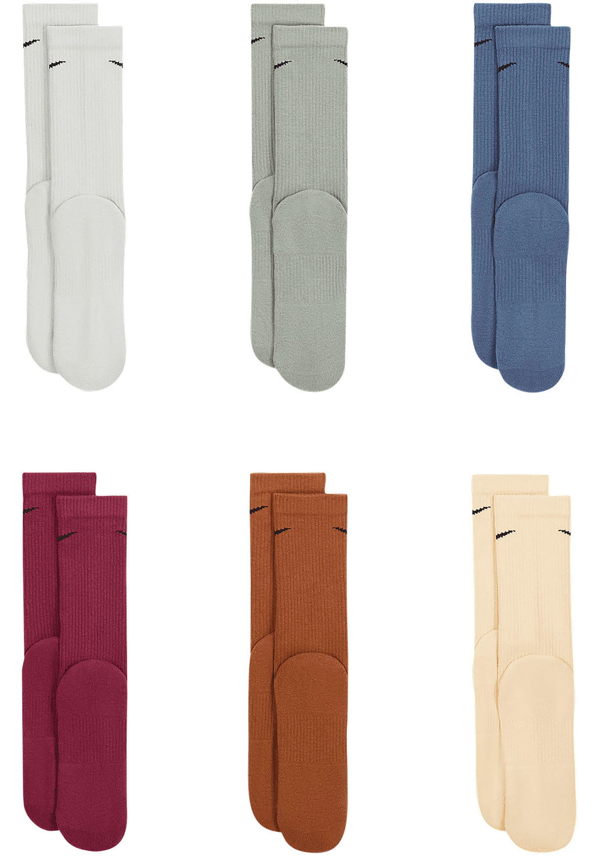 Nike Sportsocken »Everyday Plus Cushioned Training Crew Socks (Pairs)«, (6 Paar)