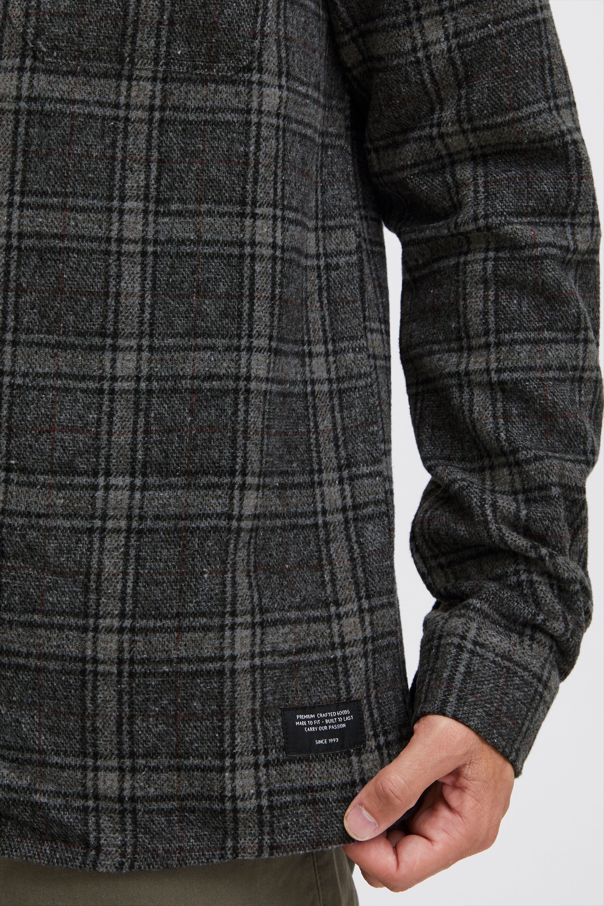 Indicode Fleecejacke »Fleecehemd IDValmer«