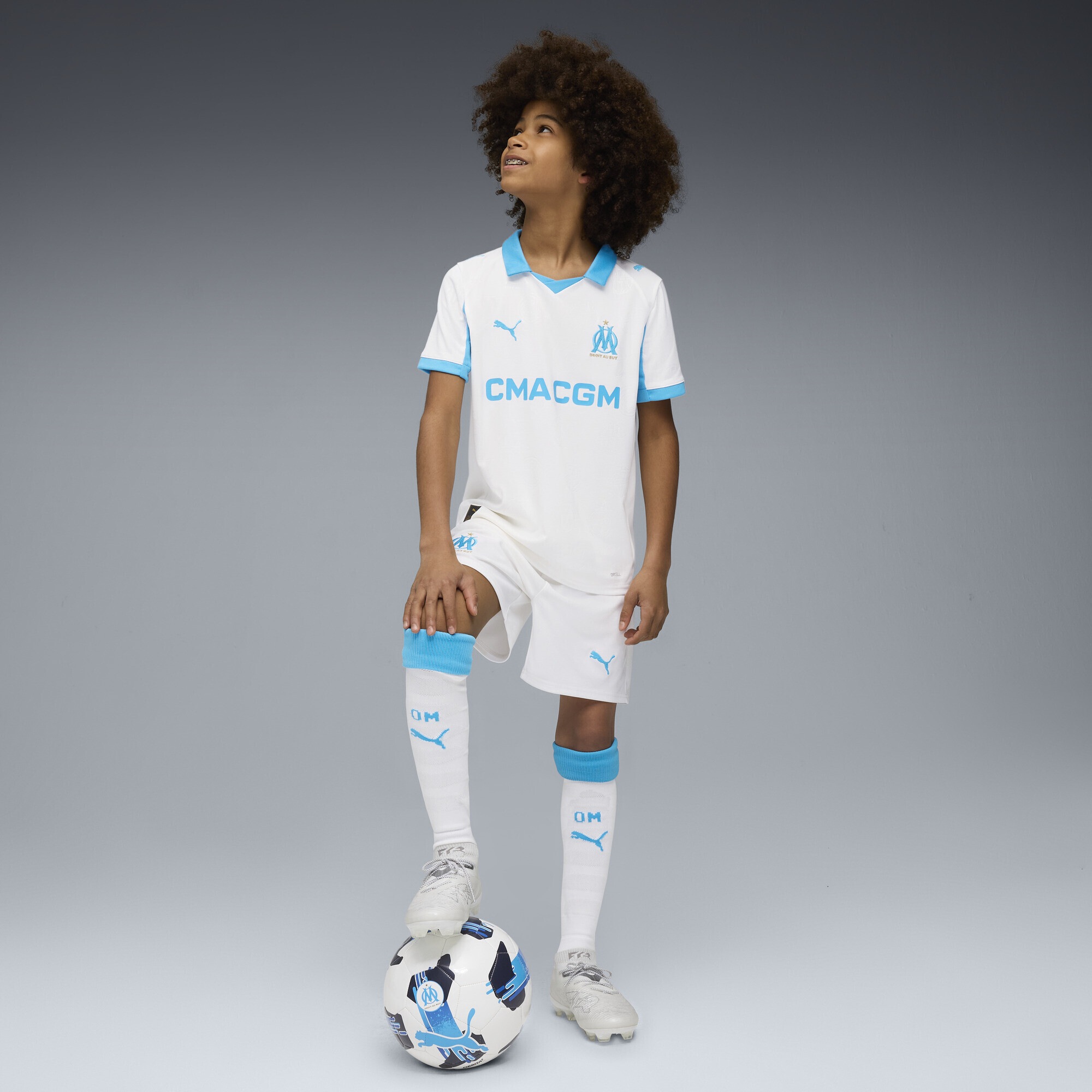 PUMA Sporthose »Olympique de Marseille 25/26 Shorts Jugendliche«