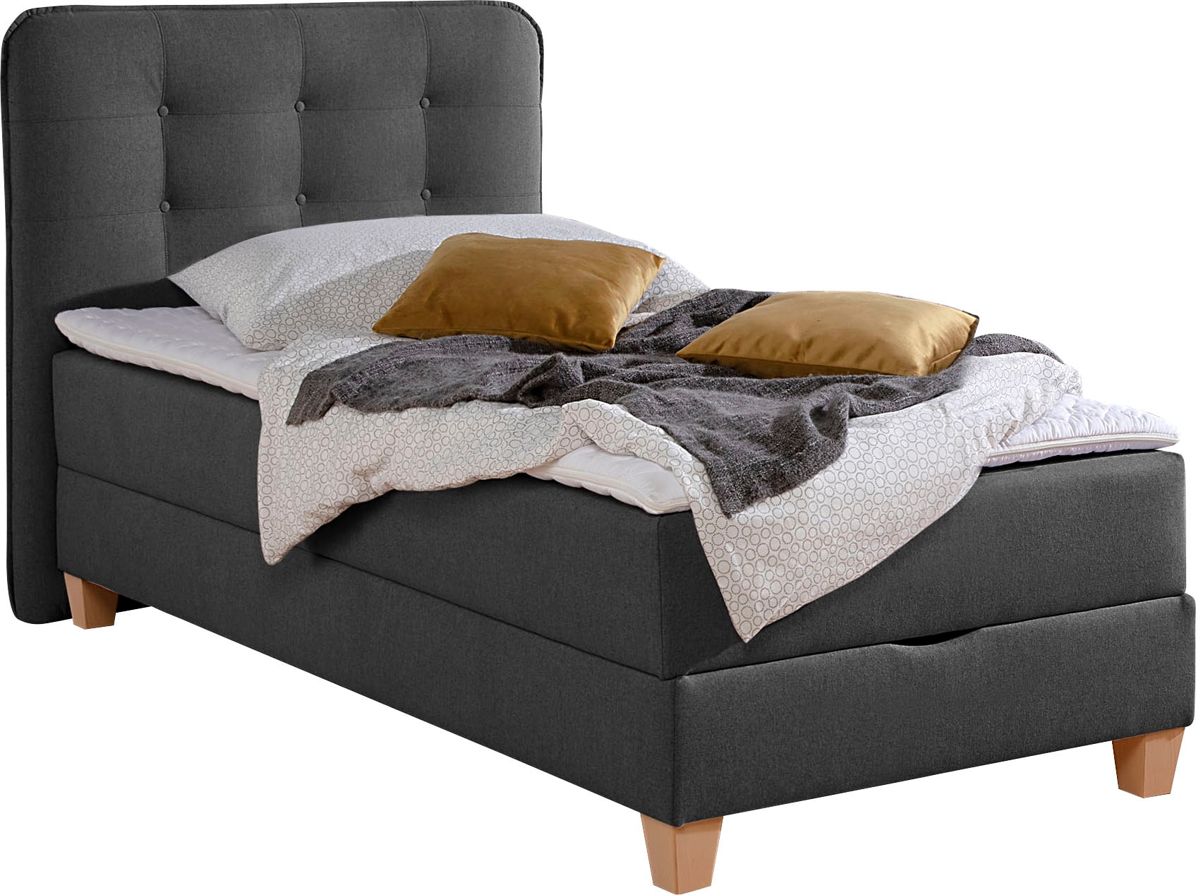 Home affaire Boxbett, inklusive Kaltschaum-Topper und Bettkasten
