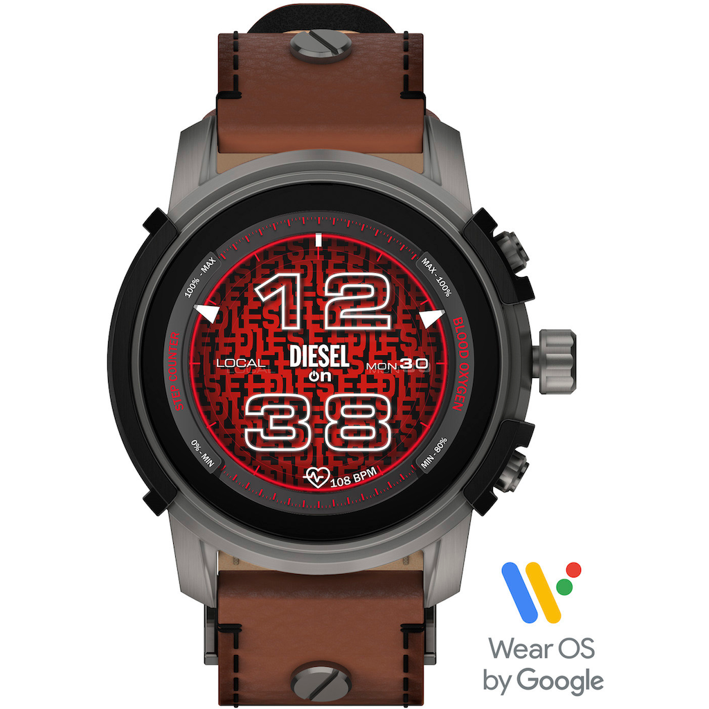 DIESEL ON Smartwatch »Diesel Griffed DZT2043« (Wear OS by Google)