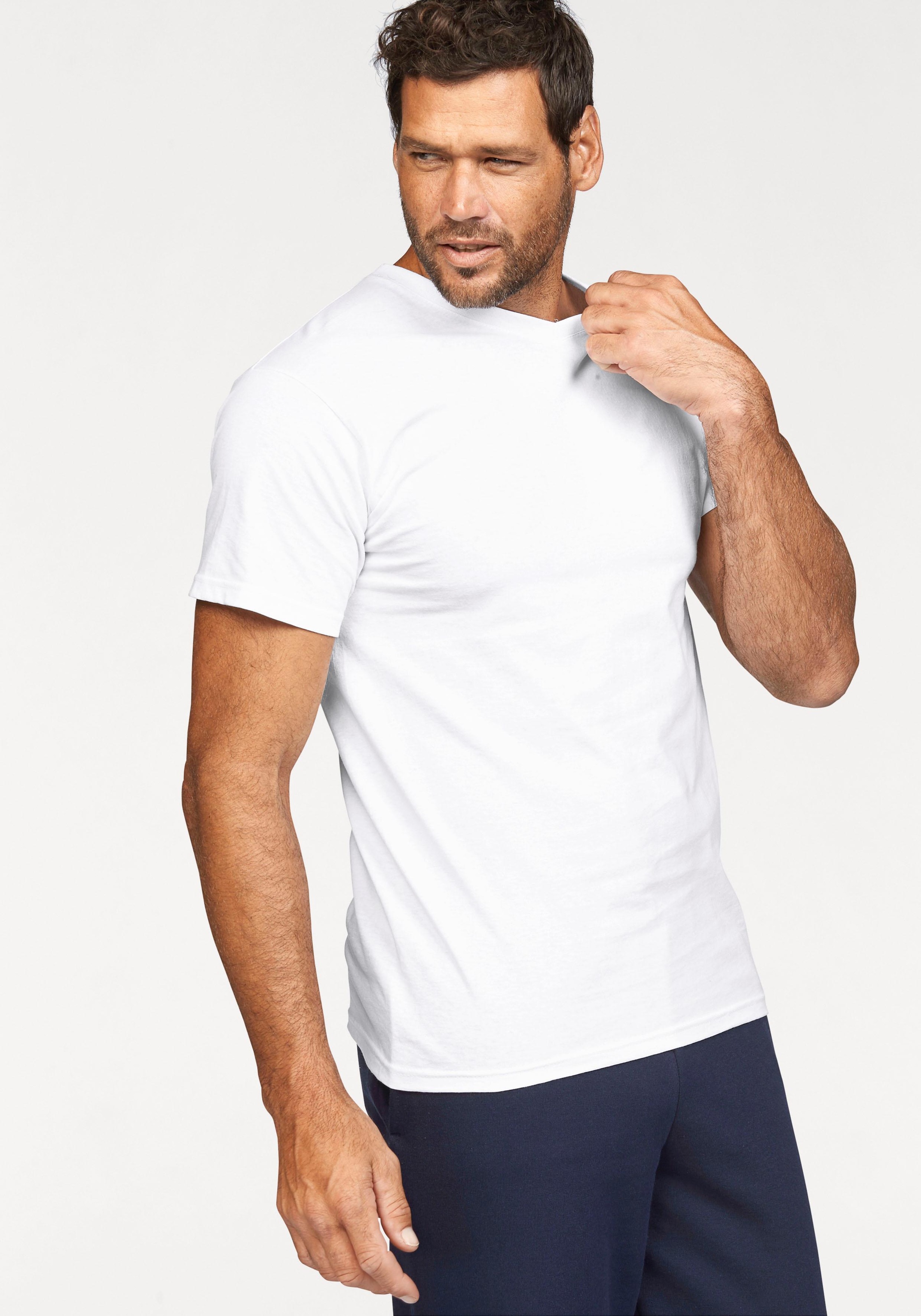 Thumbnail - Fruit of the Loom T-Shirt Packung, 2 Stk. mit V-Ausschnitt