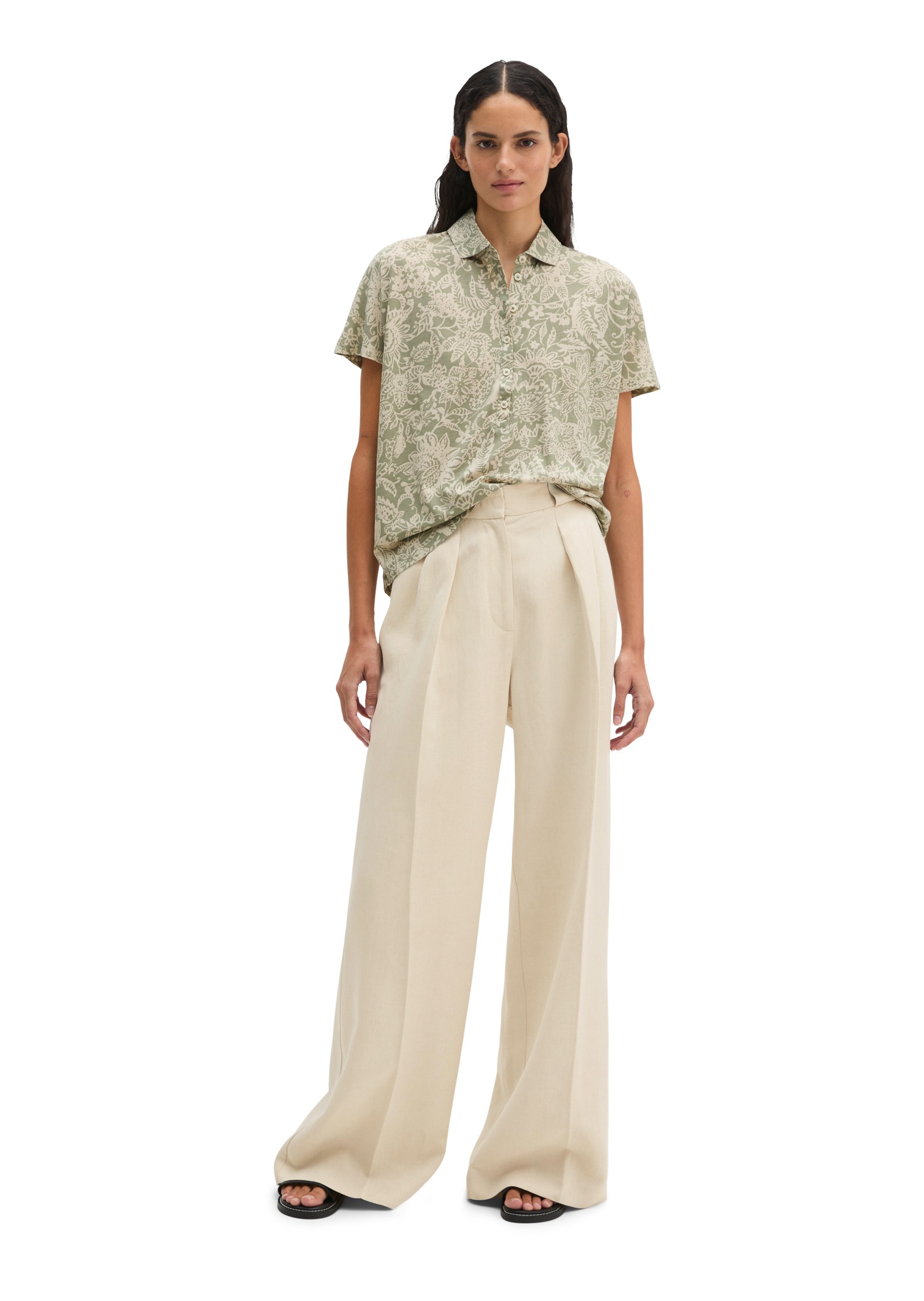 Marc O'Polo T-Shirt »mit Allover-Print«