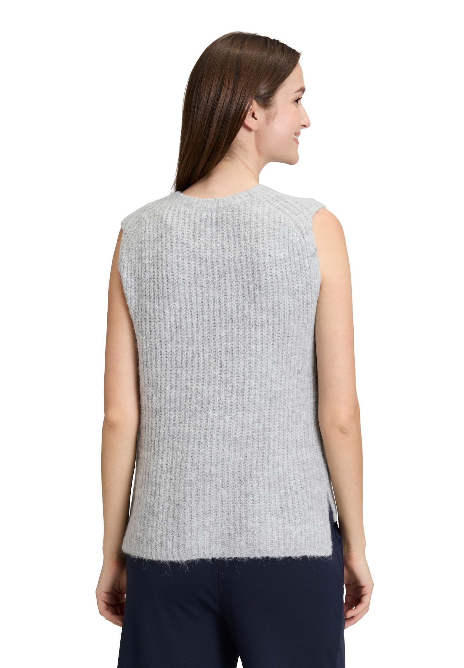 Betty&Co Stricktop »Betty & Co Damen Strickpullover ohne Arm«