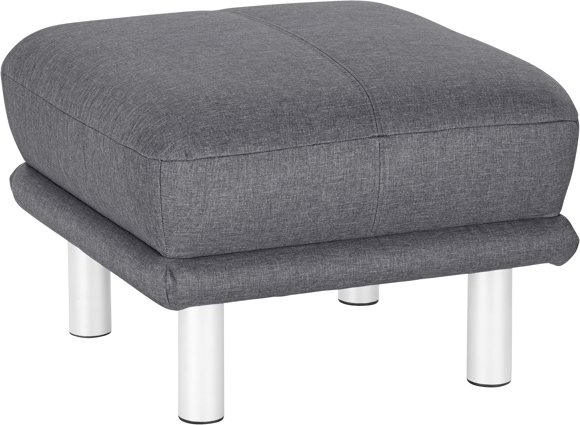 TRENDMANUFAKTUR Hocker "Cecilia II, modern und elegant, B/T 66/66cm" günstig online kaufen