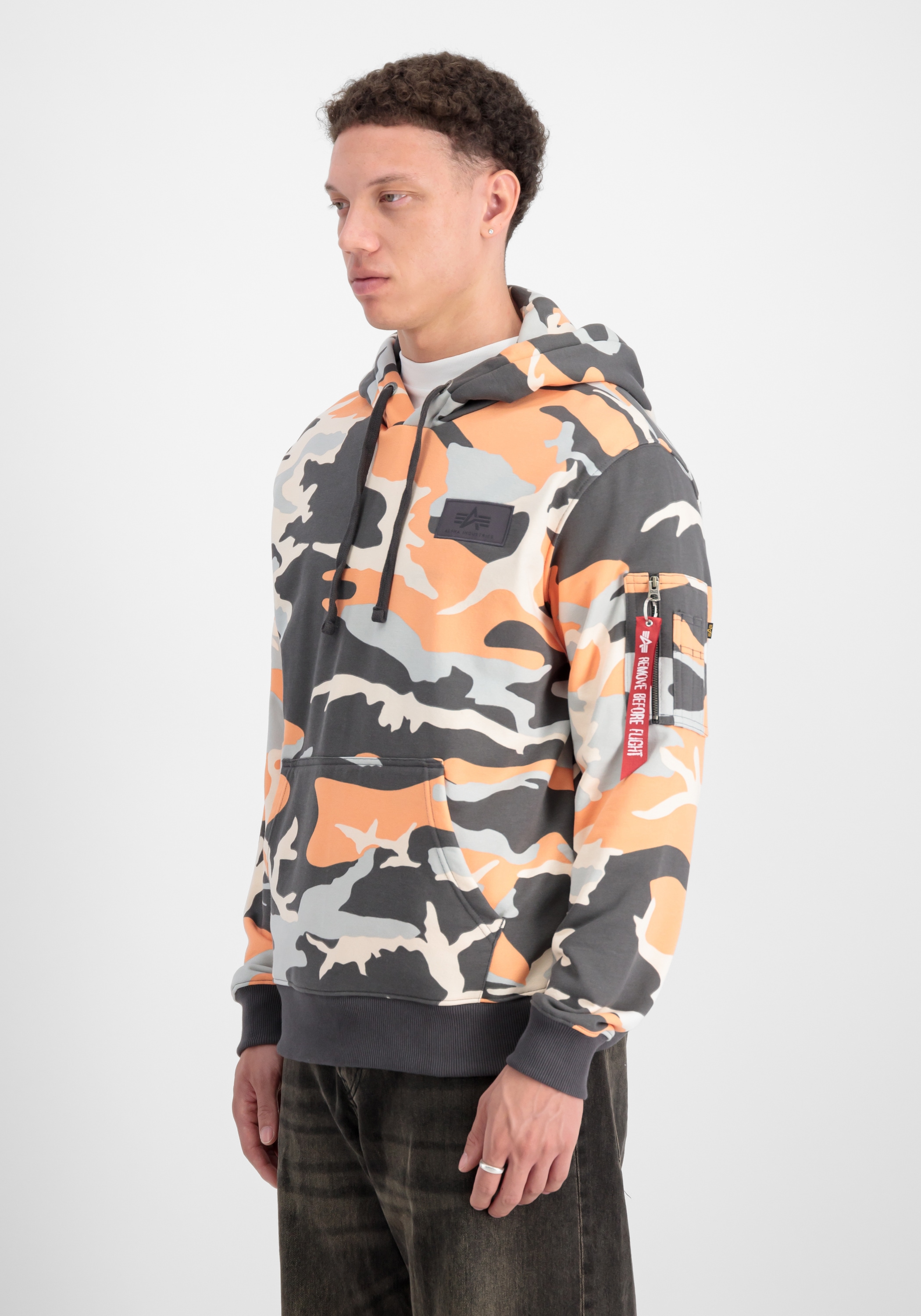 Alpha Industries Hoodie »Alpha Industries Men - Hoodies Back Print Hoodie Camo«