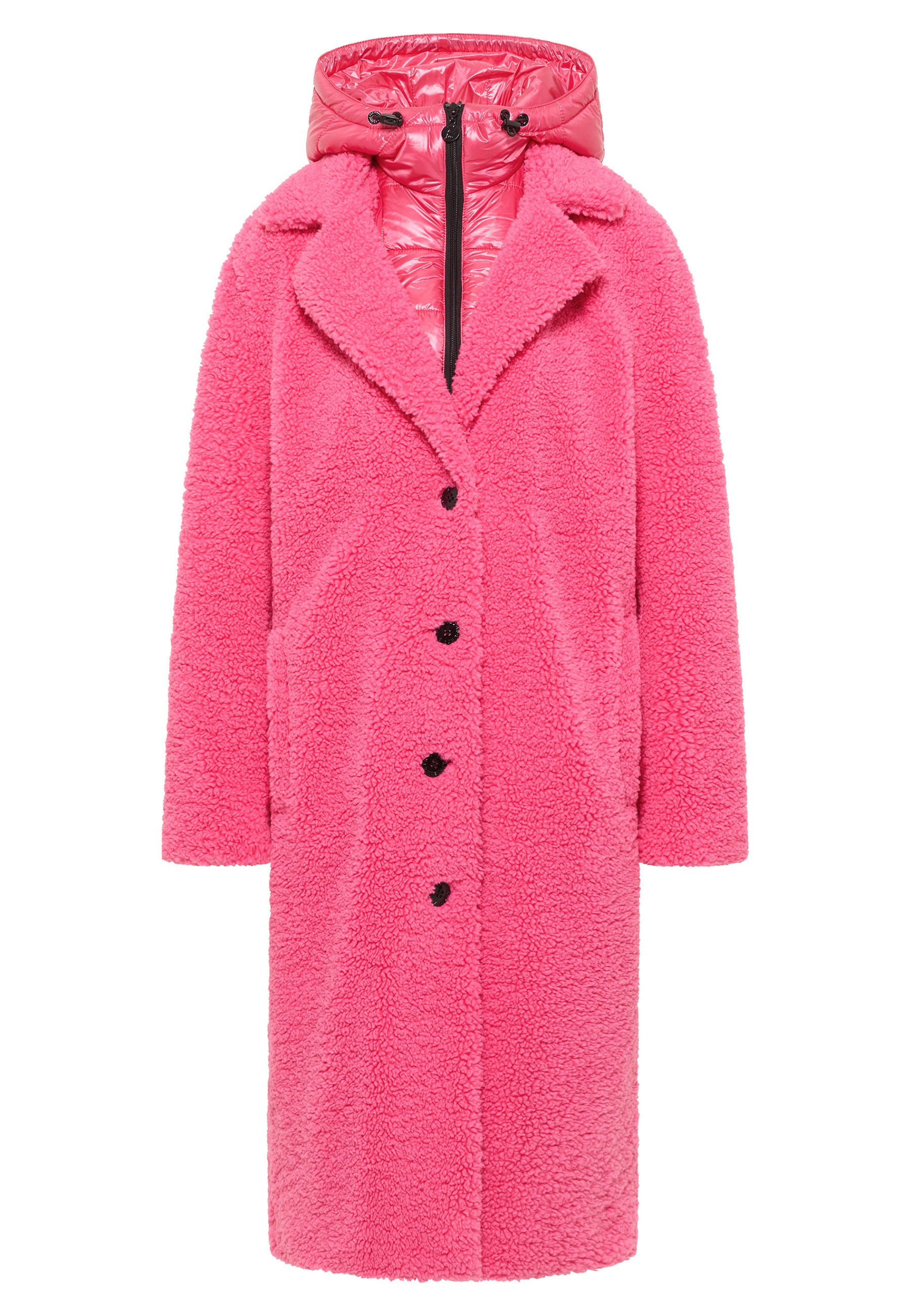 Frieda & Freddies Wintermantel »Fake Fur Coat / Gine2«, mit Taschen