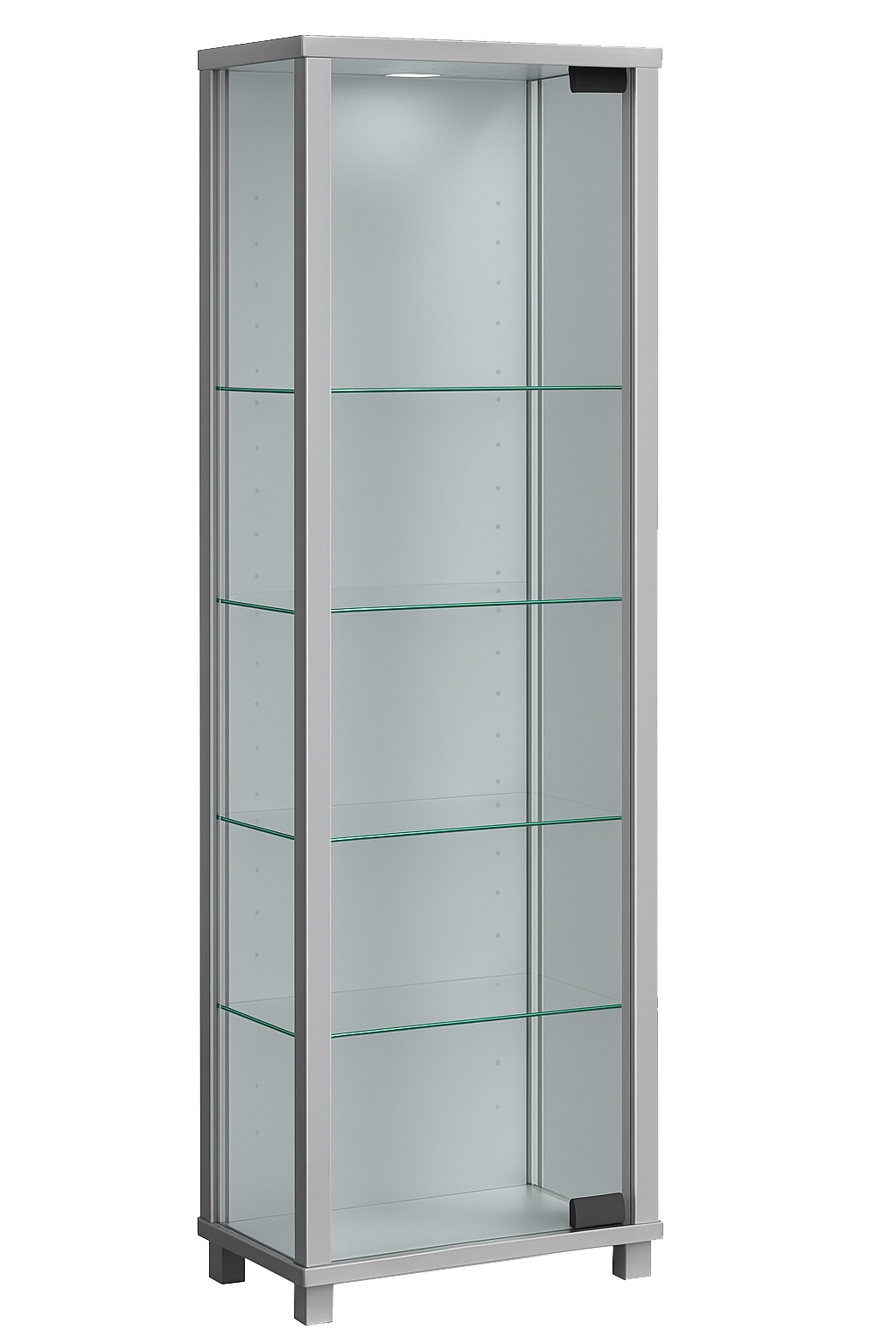 VCM Standvitrine »Holz Glas Stand Vitrine Sammelvitrine Edana Mini«