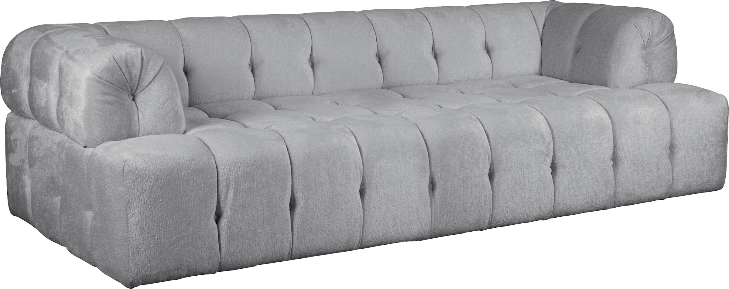 INOSIGN 3-Sitzer »APERIRE B/T/H: 225/100/77 cm«, mit moderner aufwändiger Steppung mit tiefem Einzug, auch hinten