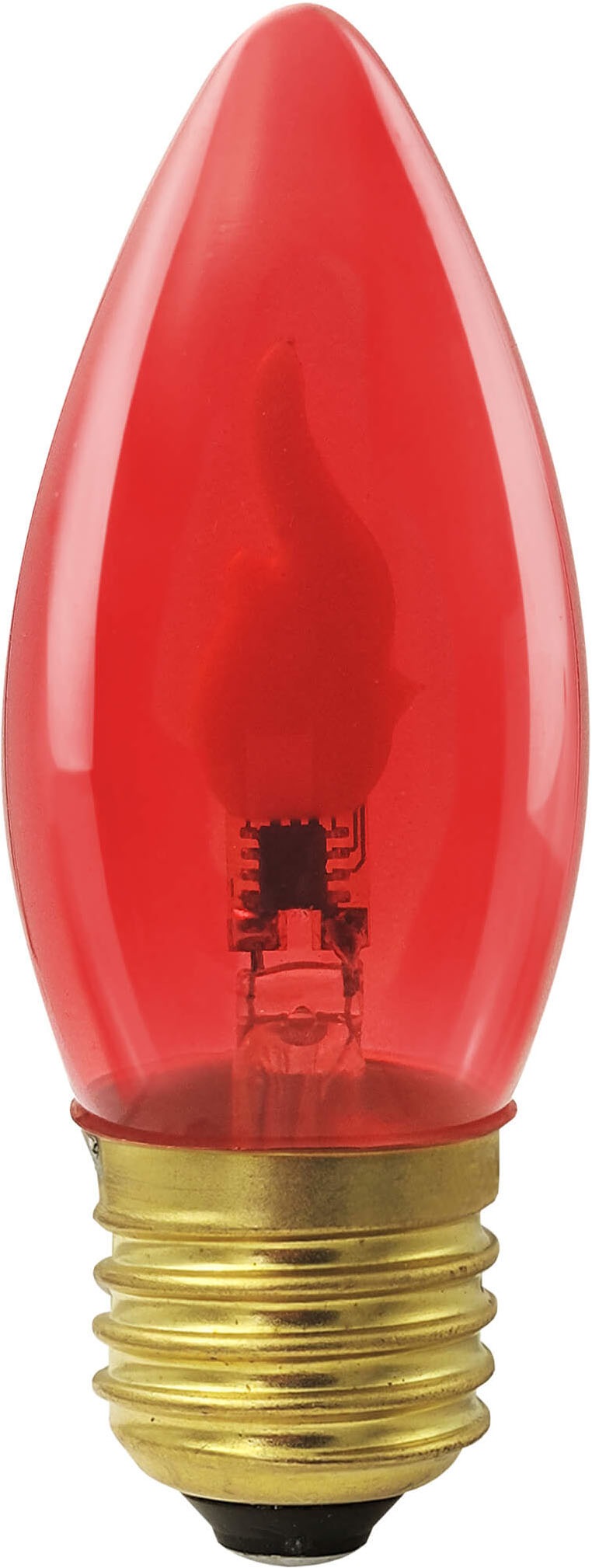 SEGULA LED-Filament "LED Kerze rot, E27", L:10cm Ø:3,5cmrot, Leuchtmittel