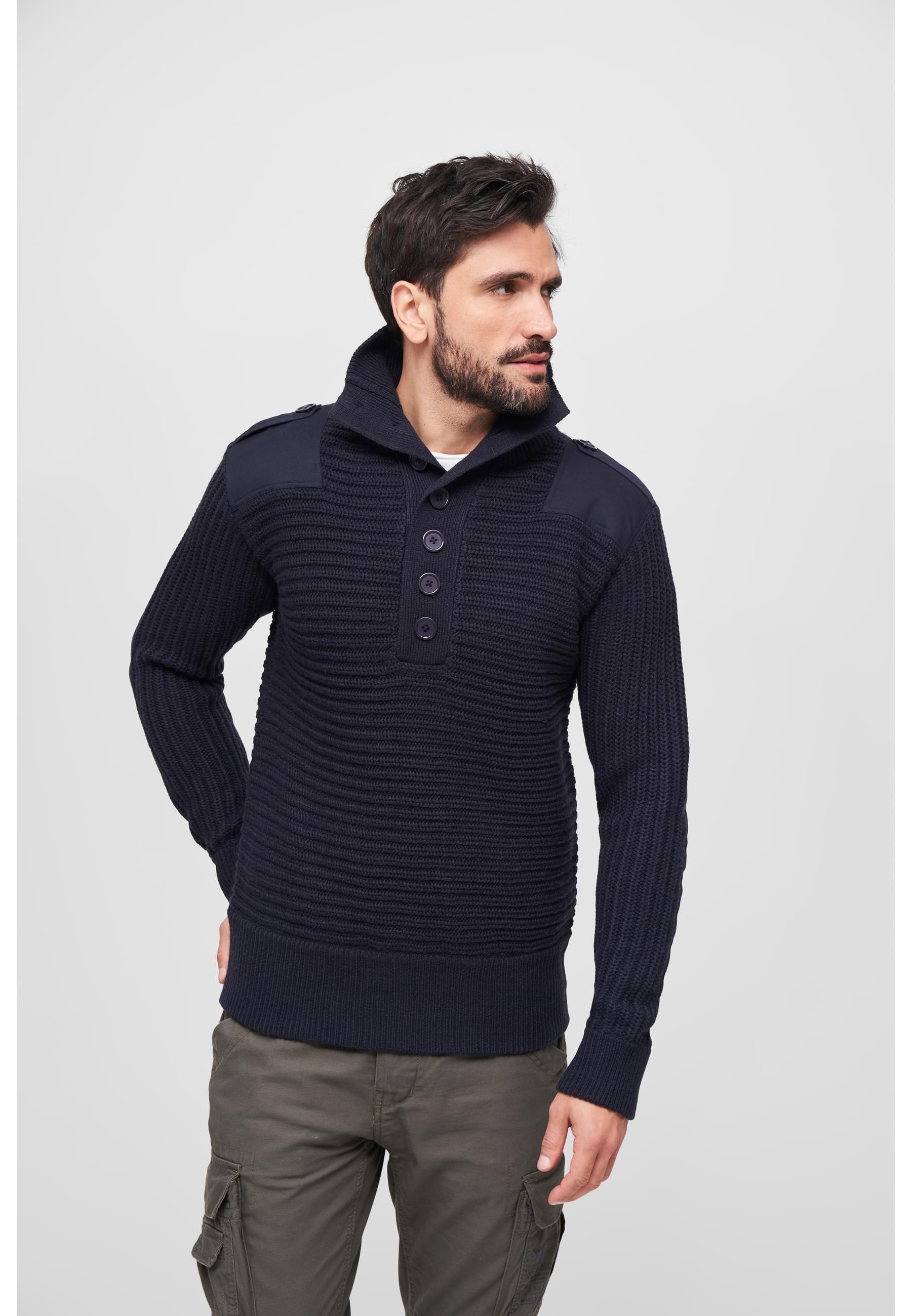 Brandit Rundhalspullover »Brandit Herren Alpin Pullover«, (1 tlg.)