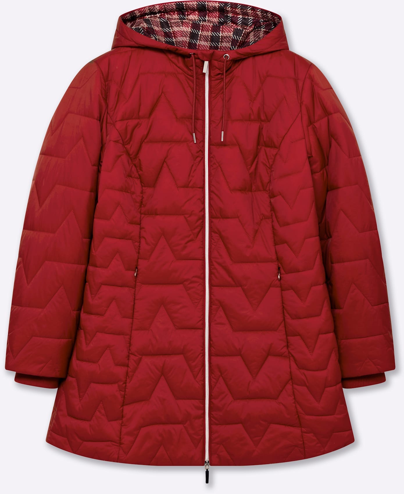 Thumbnail - Sheego Steppjacke mit Kapuze