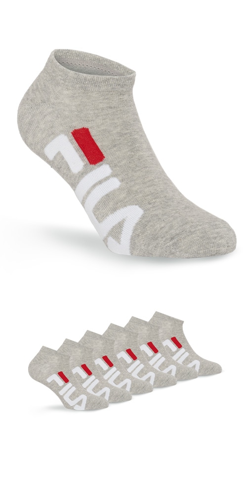 Fila Socken "UNISEX INVISIBLE SOCKS" 6 Paar tlg. großer Markenschriftzug se günstig online kaufen