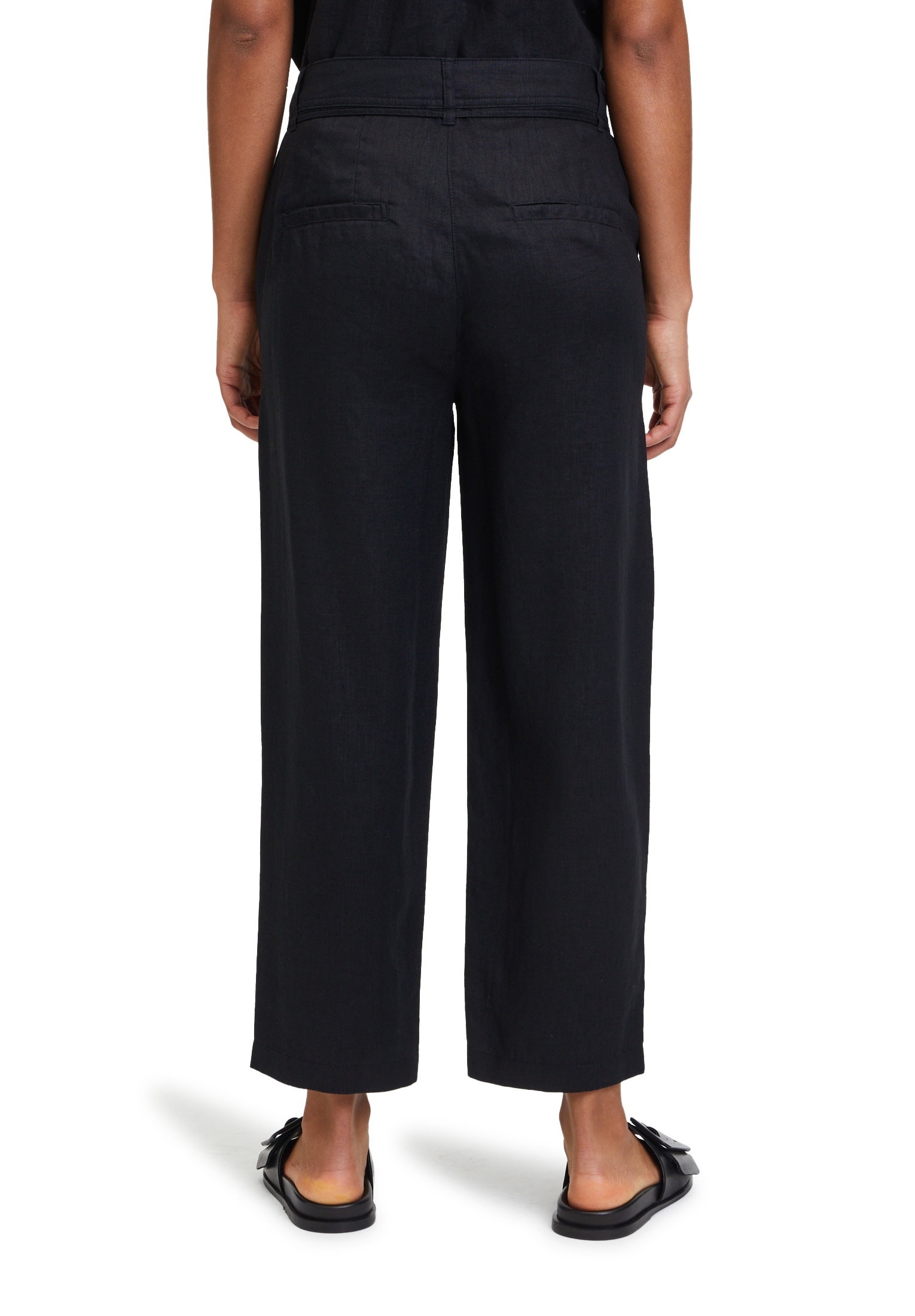 Betty&Co Stoffhose »Betty & Co Sommerhose mit Gürtel«, Material